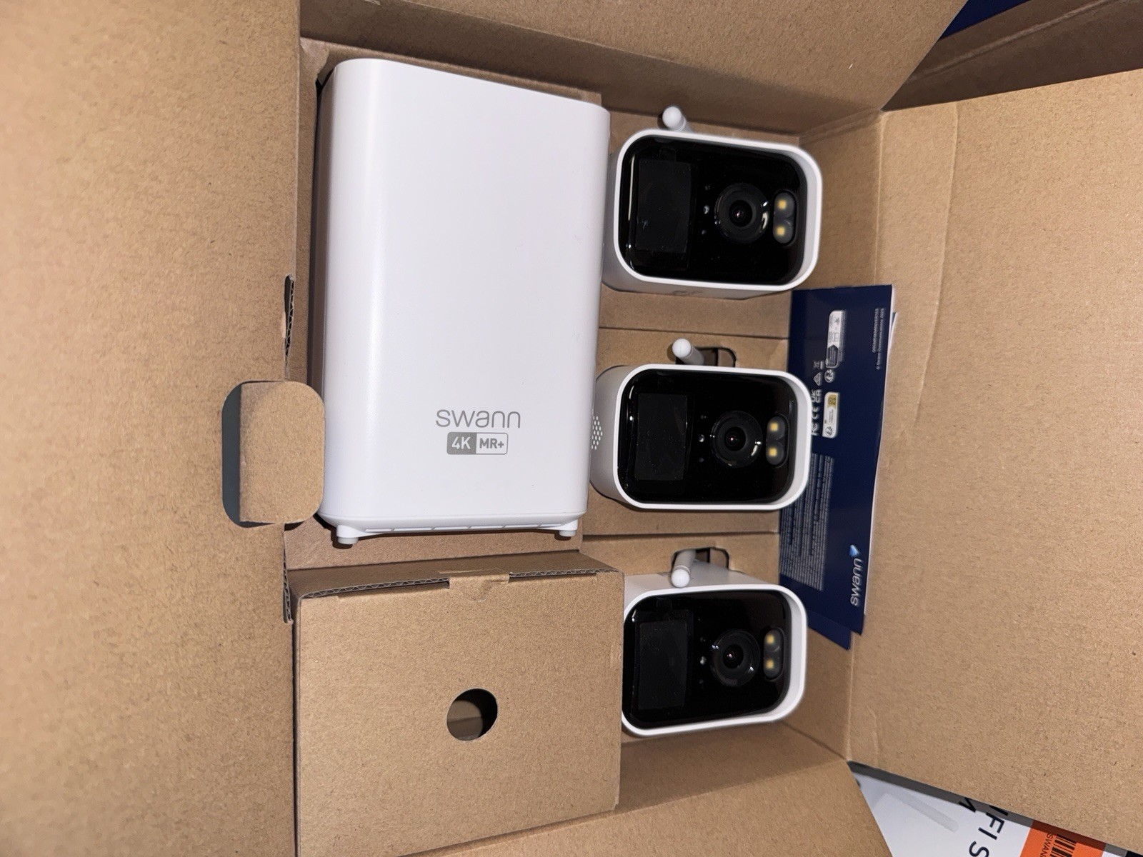 Swann MaxRanger 4K 3-Camera Long-Range Wireless Security System