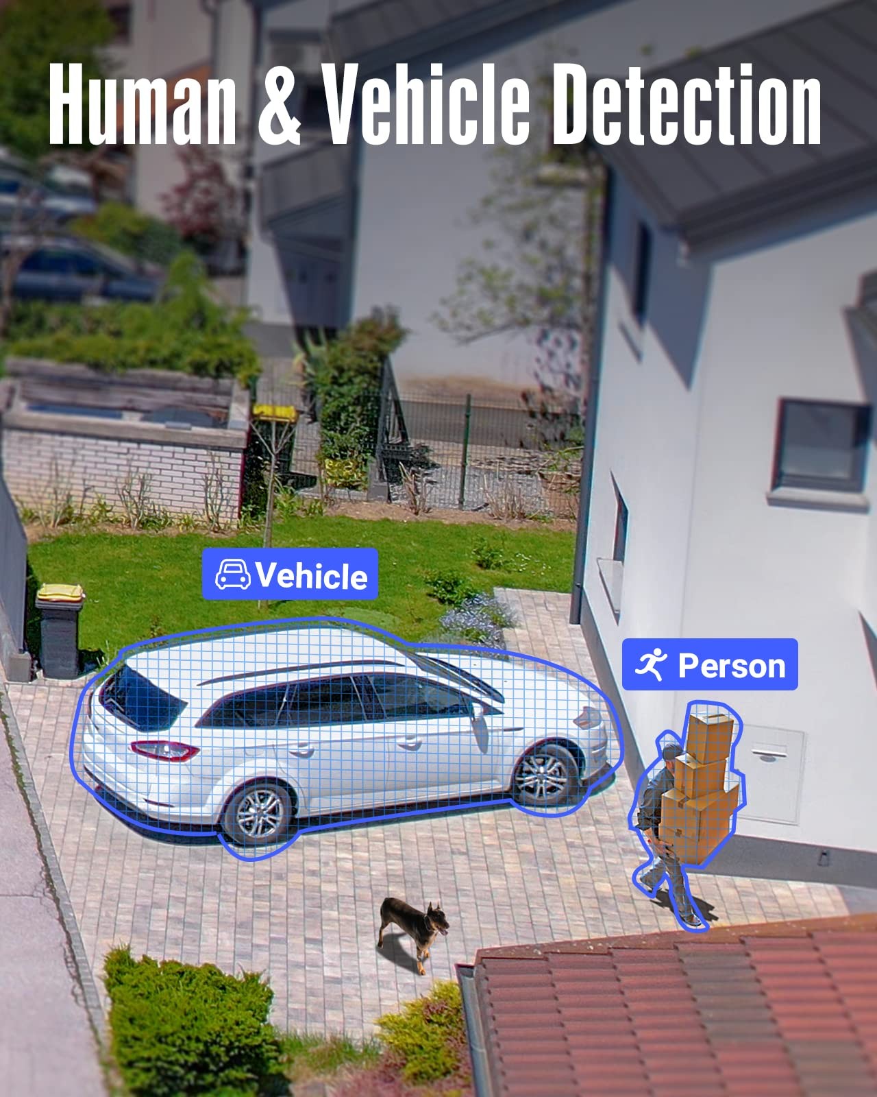3K Lite H.265+ Security DVR with AI Detection, 8CH Hybrid, Remote Access