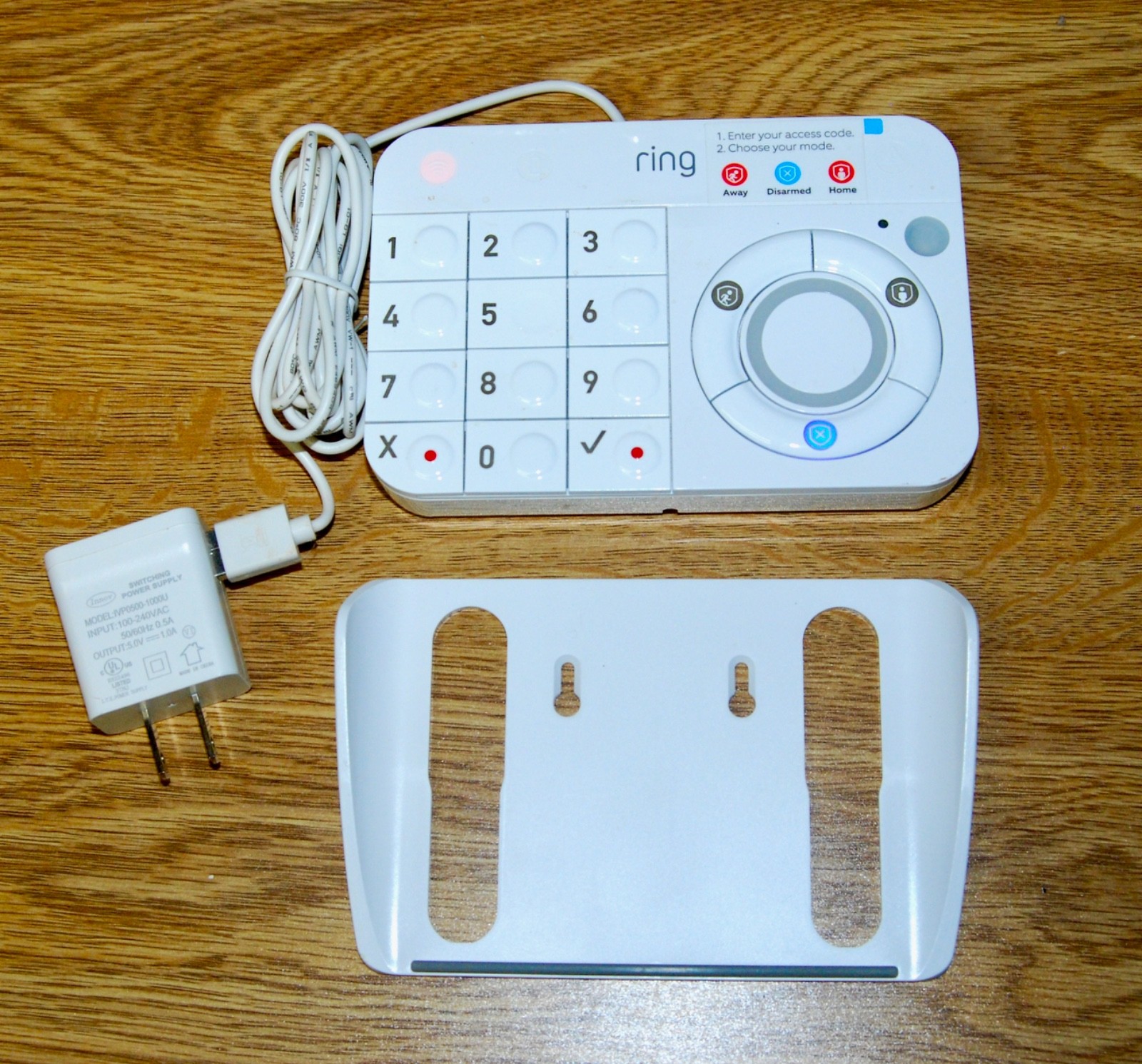 Ring Home Security System, Alarm Base Station, Camera, Keypad, 1st Gen