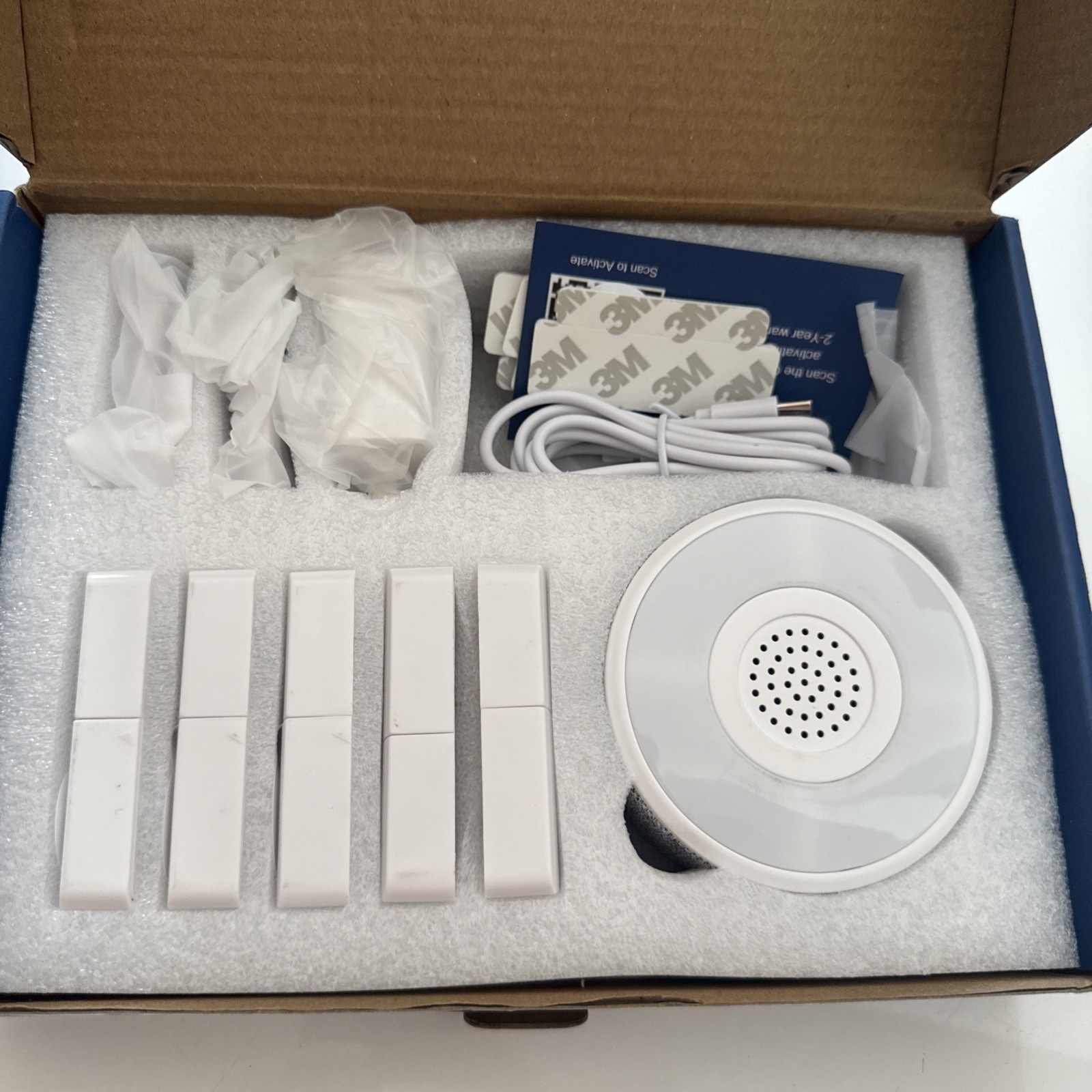 Tolviviov Alarm Wireless Home Security 8 piece set Complete Protection