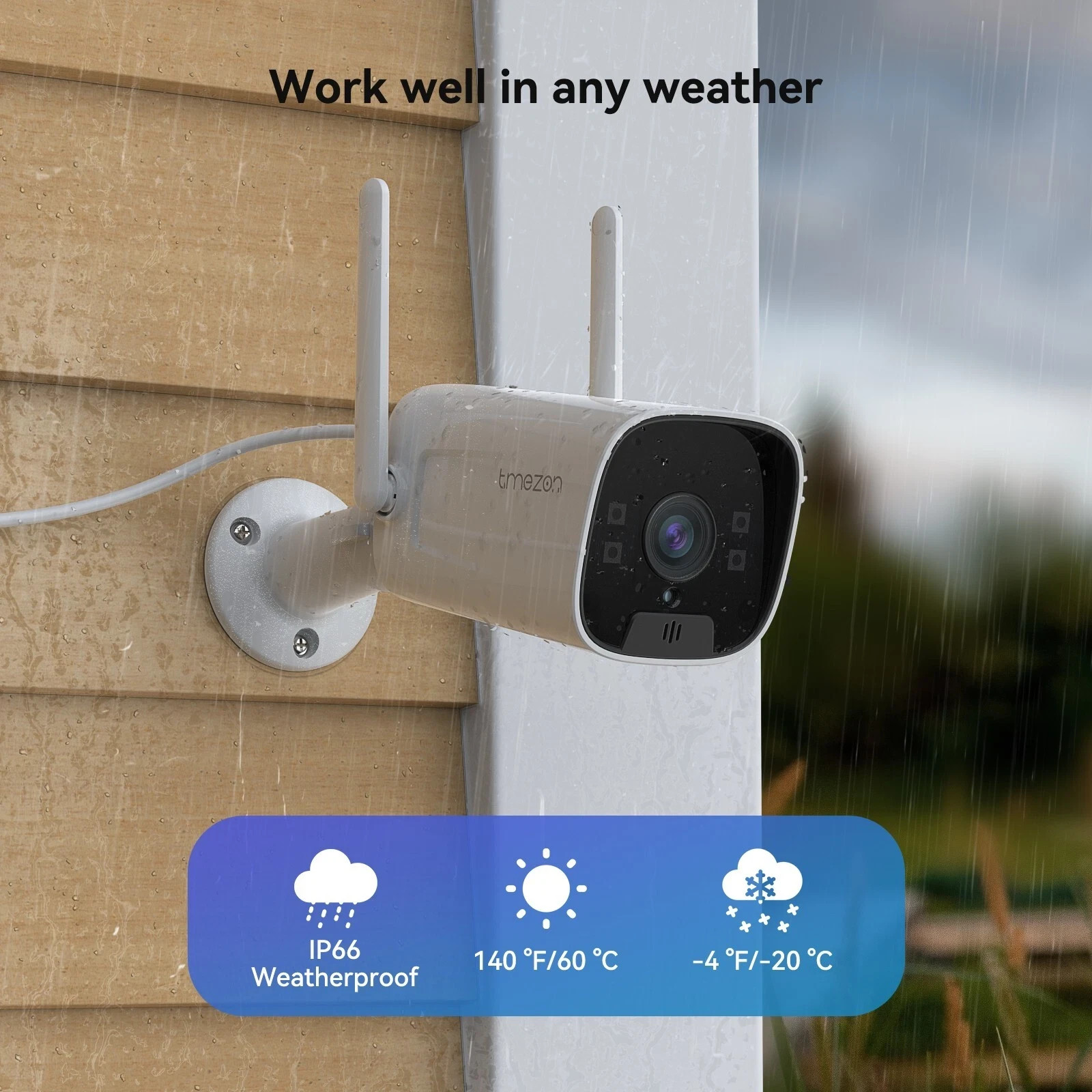 Wireless 5MP 10CH NVR 3MP Two Way Audio AI Security Camera System Outdoor 2TB HD