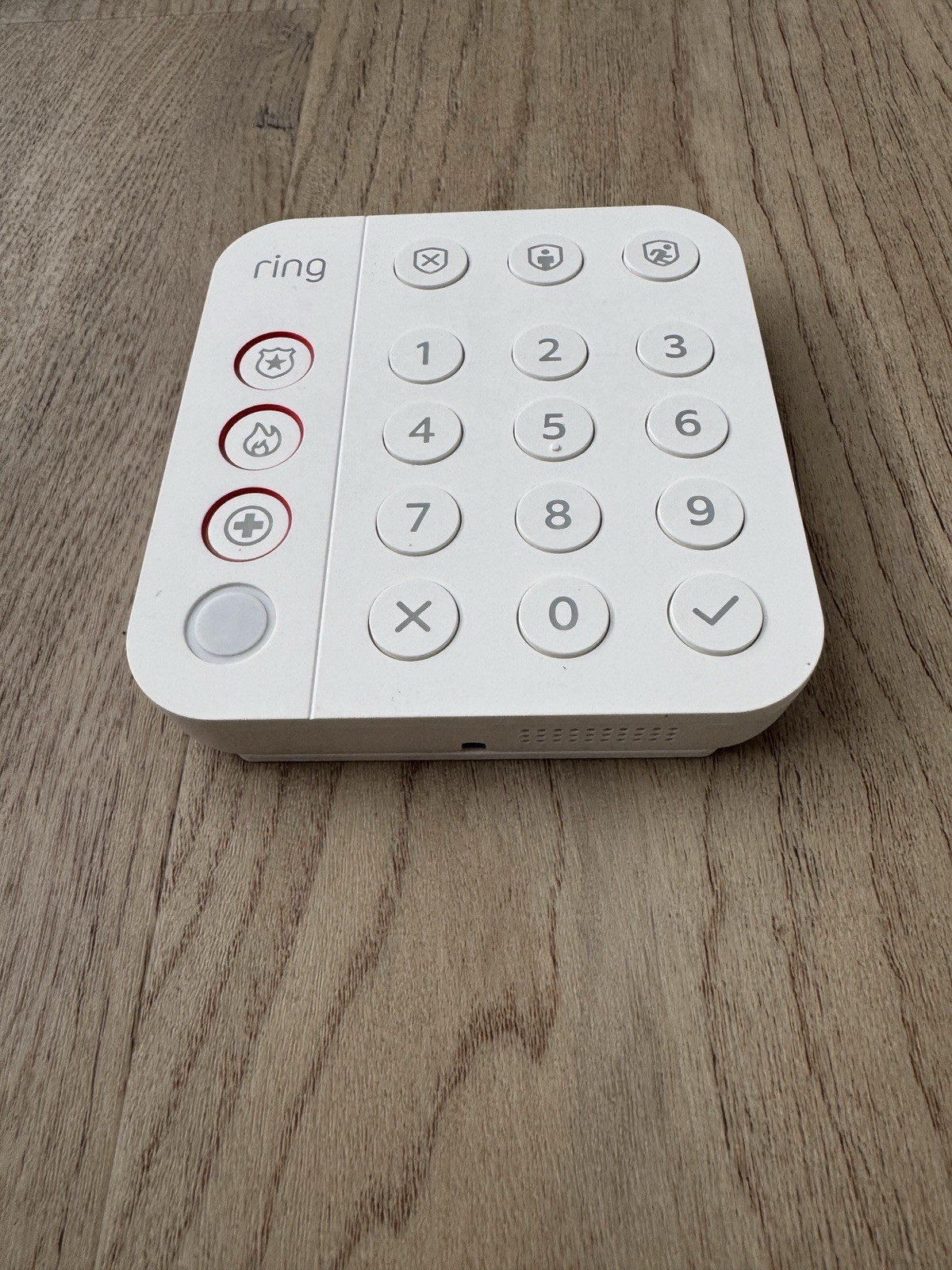 Ring 5AT2S7 (2nd Gen) Home Security System Wireless Alarm Keypad w/Power Adapter