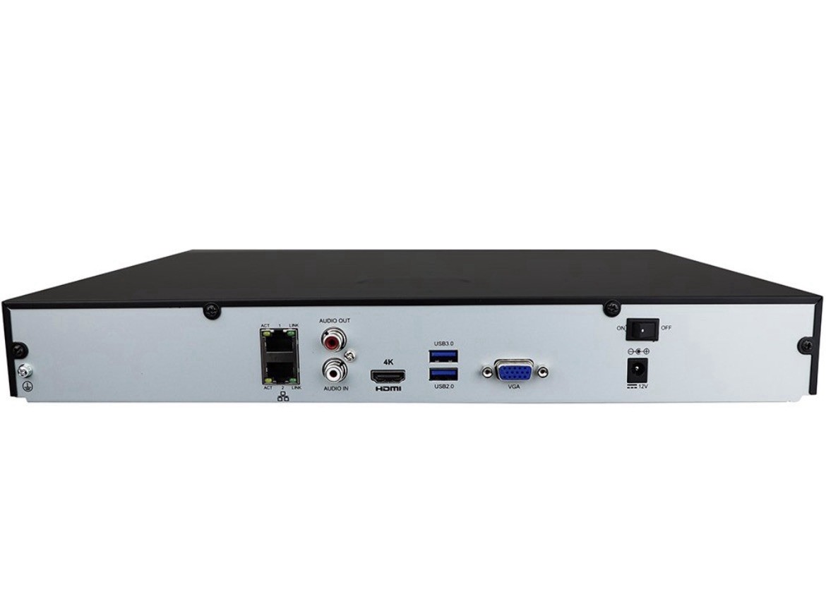 GW Security 32 channel cam 4K IP PoE System wNVR Recorder, PoE Switch, HDD, Mic