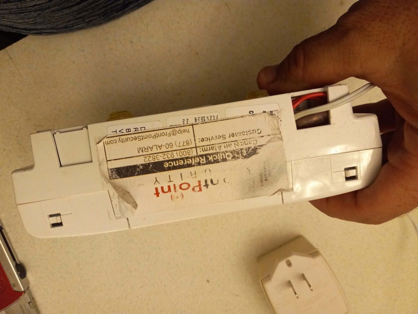 Frontpoint Security System Unit Powers On Nicely – Works – Disarmed