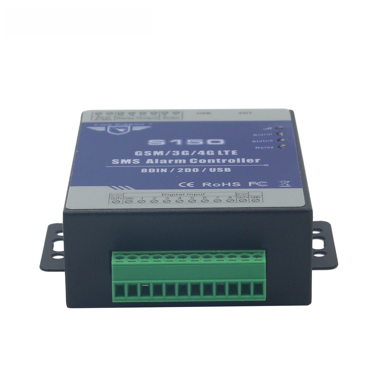 S150 4G GSM SMS 8 Way Remote Controller Alarm Relay Switch Android APP Ios APP