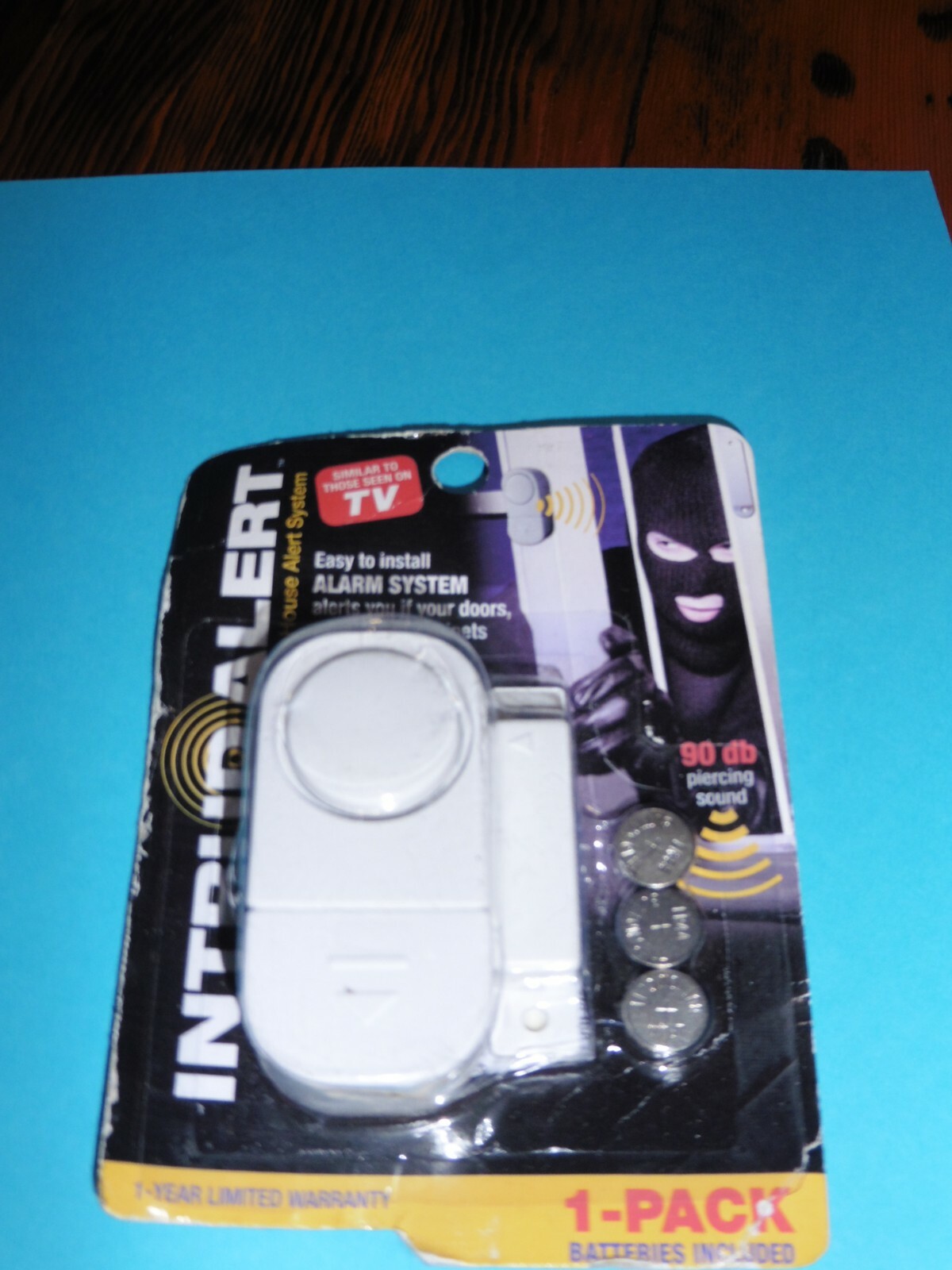 Intrud Alert Easy To Install Alarm System Alarm System 90db Sound NIP