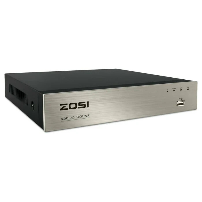 8 Channel 5MP Lite Security DVR + Analog/HD-TVI/CVI/AHD Compatibility