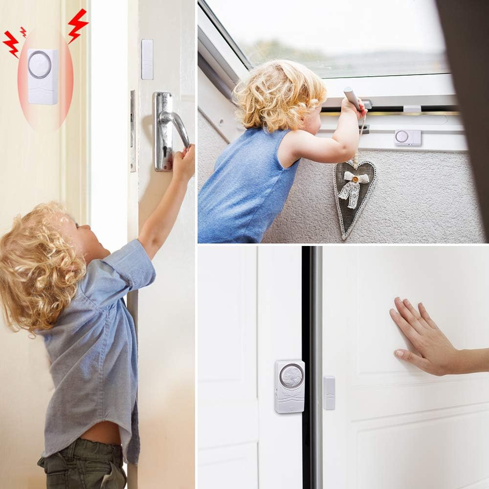 Door and Window Alarm for Home Wireless Alarm Security System Magnetic Alarm Sen