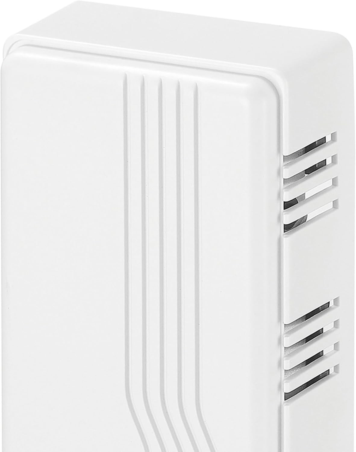 Heath Zenith Wired Mechanical Doorbell Chime, White, Plastic, No Size, White