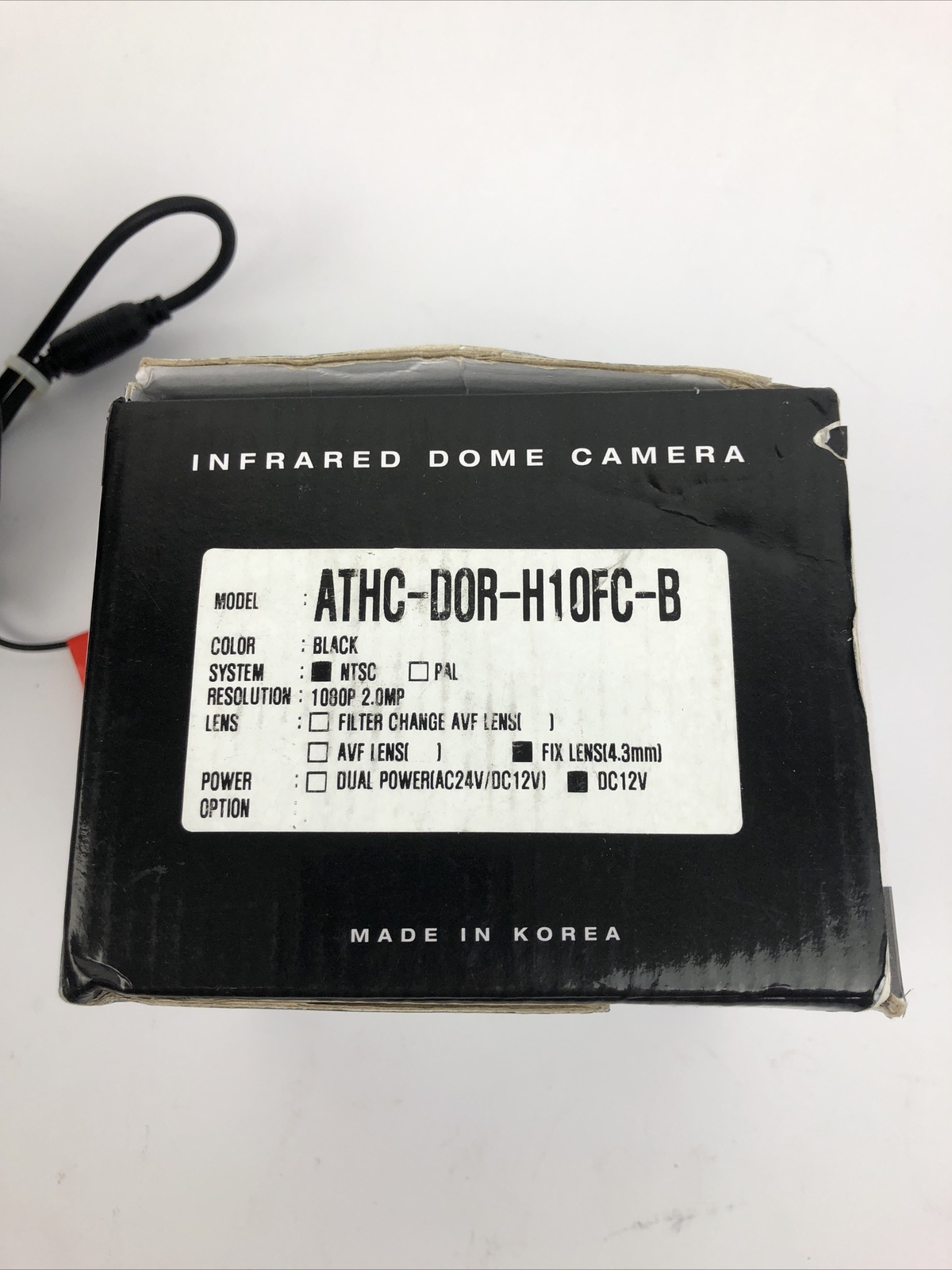 HDSDI 1pc 4 Axis ATHC-DOR-H10FC-B Night Vision Security Surveillance CCTV Camera