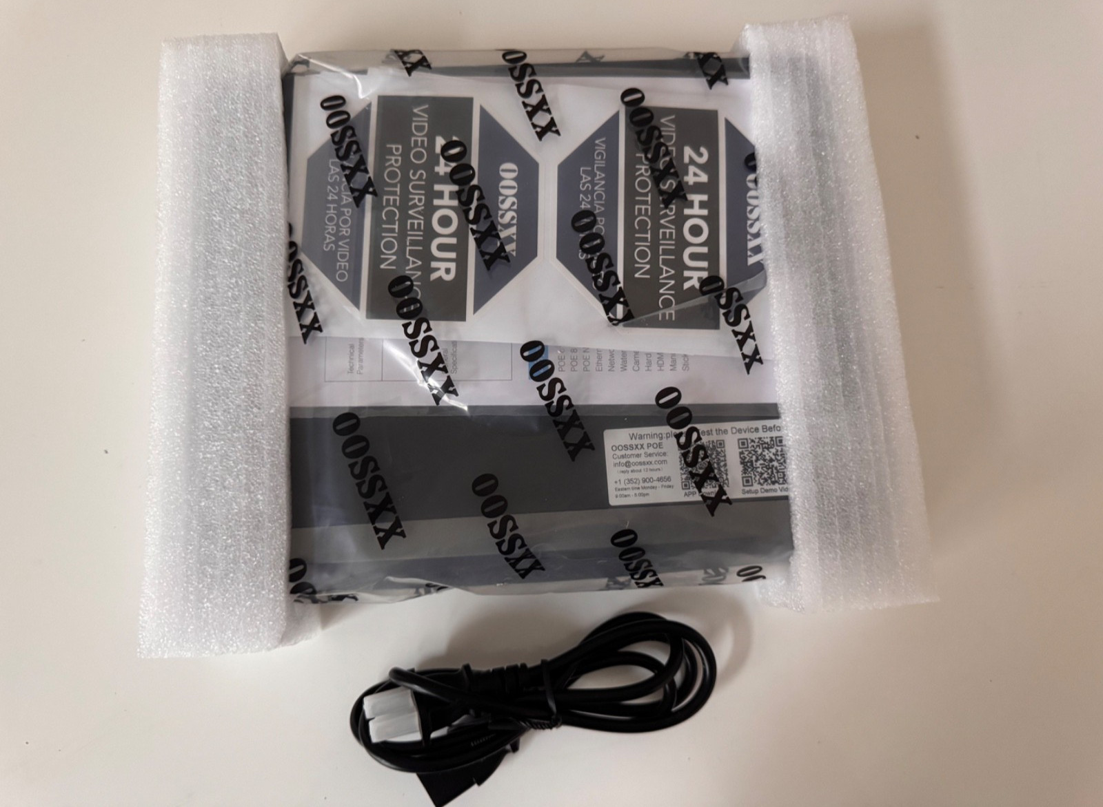 OOSSXX 4K/8 Megapixel/ 6 Camera / 2-Way Audio PoE Wired Outdoor Security Cameras
