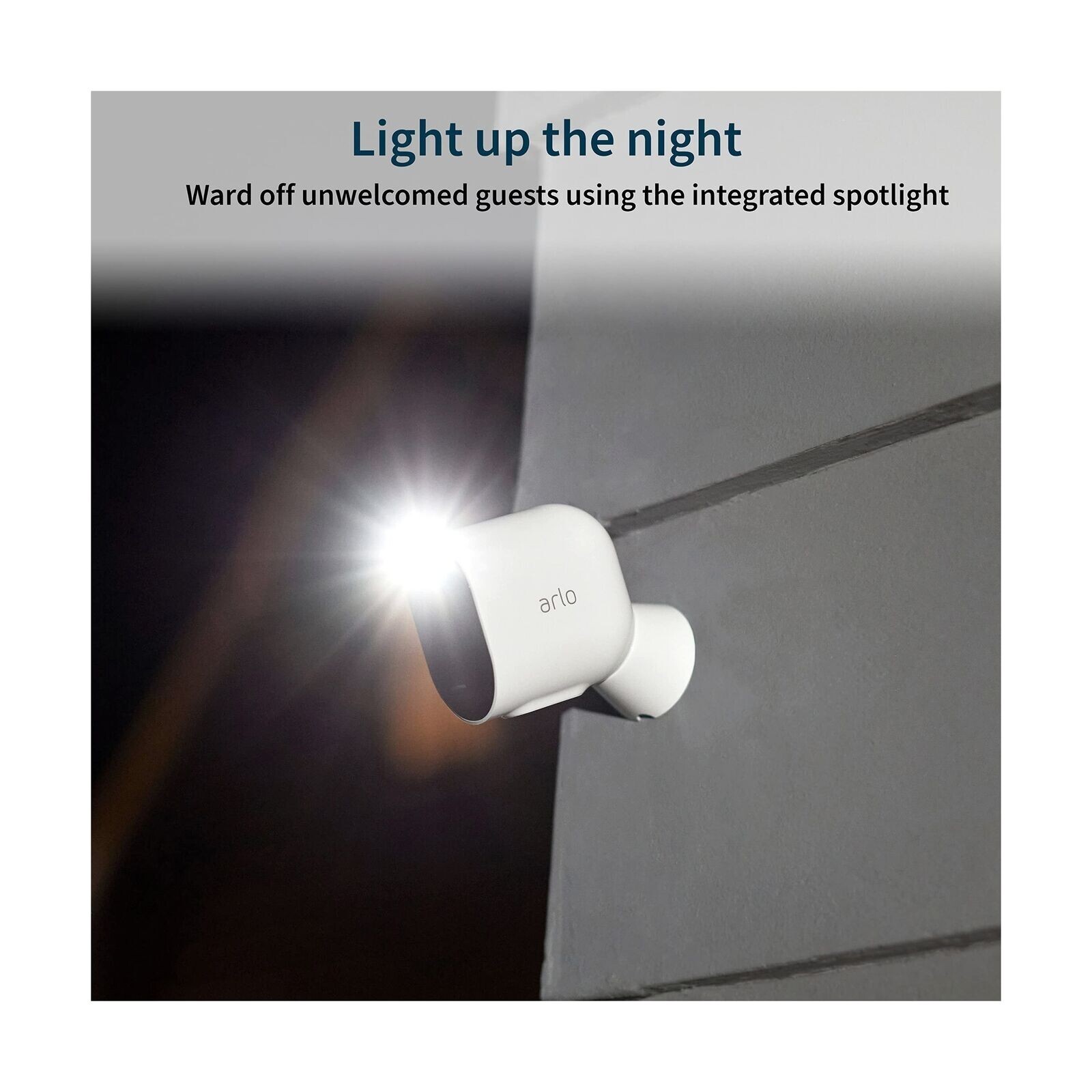 NEW Arlo Pro 4 Spotlight Camera – 2 Pack – Wireless Security, 2K Video & HDR