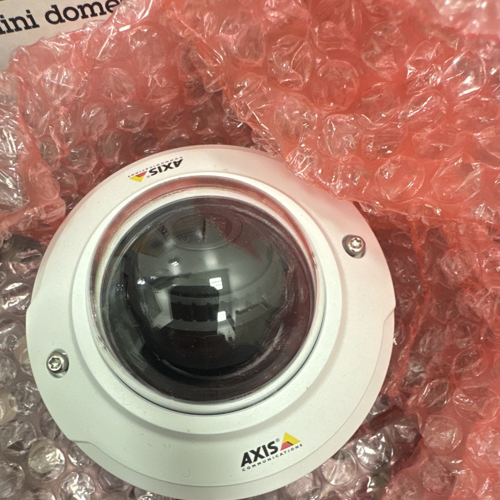 AXIS M3064-V Indoor IP/Network Fixed Dome Camera, White, Network