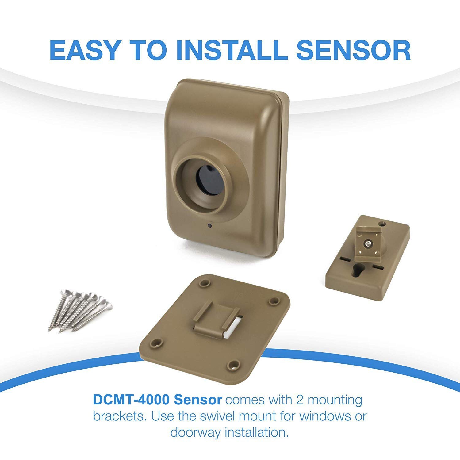 DAKOTA ALERT DCMA-4000 WIRELESS MOTION DRIVEWAY SECURITY ALARM – 2 SENSORS – NEW