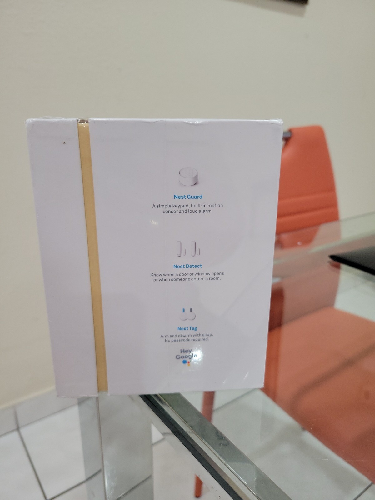 Google Nest Secure Alarm System Starter Pack (H1500ES) – New
