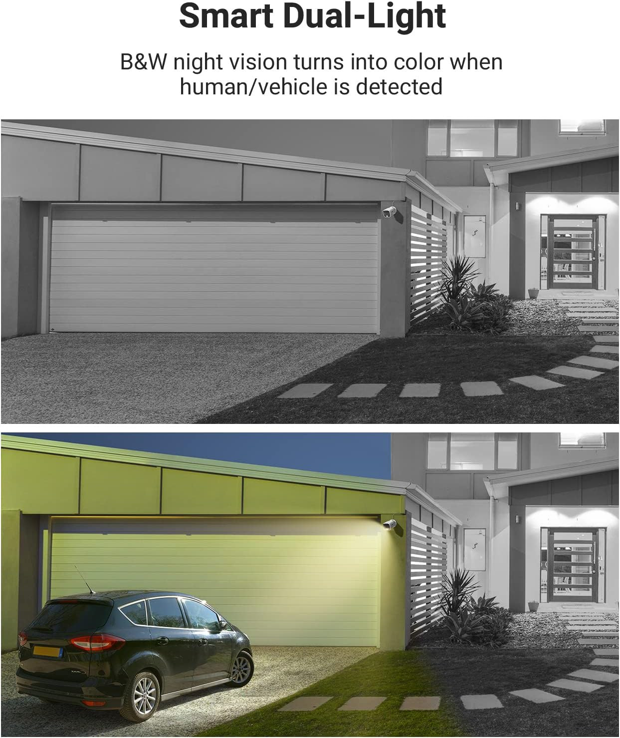 Home Wired Camera Security System with Audio, 8CH 3K Lite H.265+ AI DVR with 1 T
