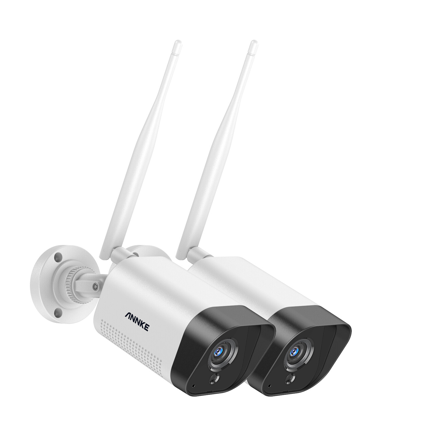 ANNKE 2x 3MP Wireless Outdoor CCTV Security Camera Two Way Audio Human Detection