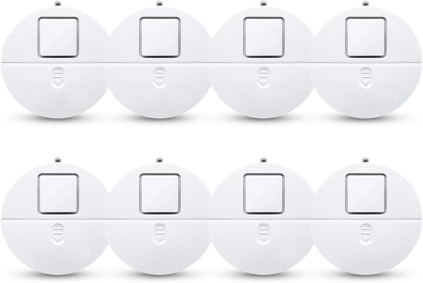 8-Pack Modern Window Alarm with Loud 120dB Alert and Adjustable Sensitivity