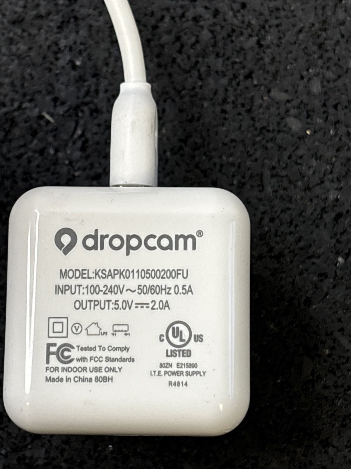 Nest Dropcam Pro Security Camera + Cord + Stand Drop Cam