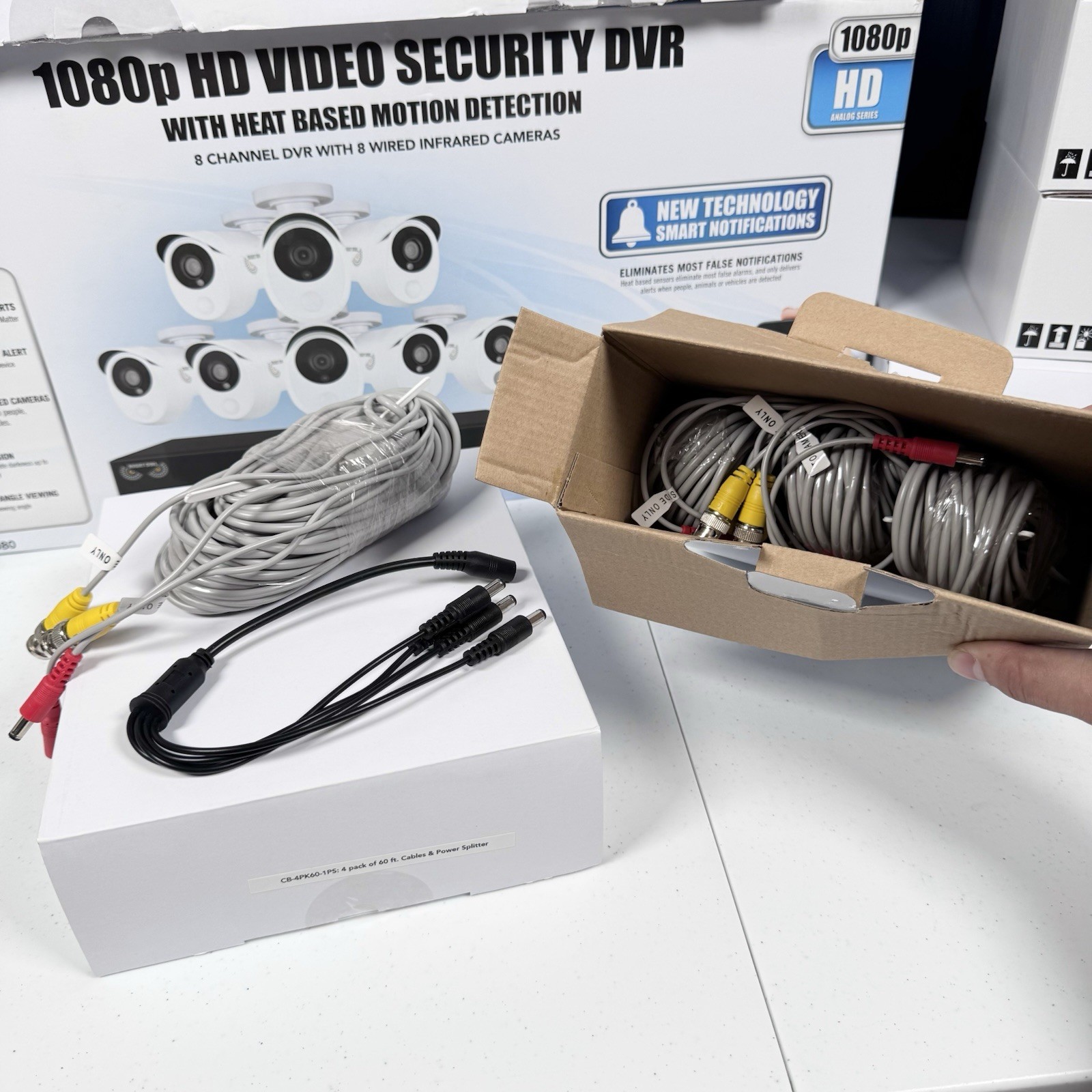 NEW! Night Owl C-881-PIR1080 8-channel/1TB 1080p HD video Security System w/DVR