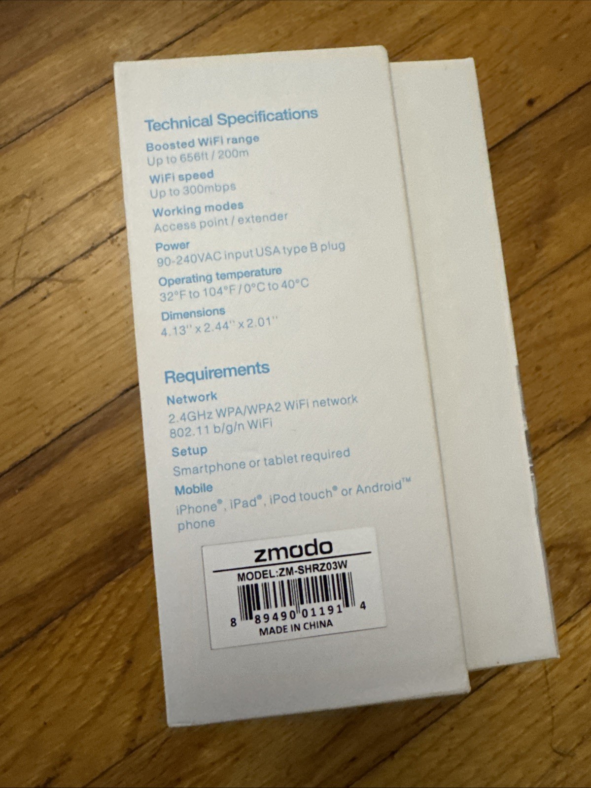 Zmodo Simple WiFi Range Extender