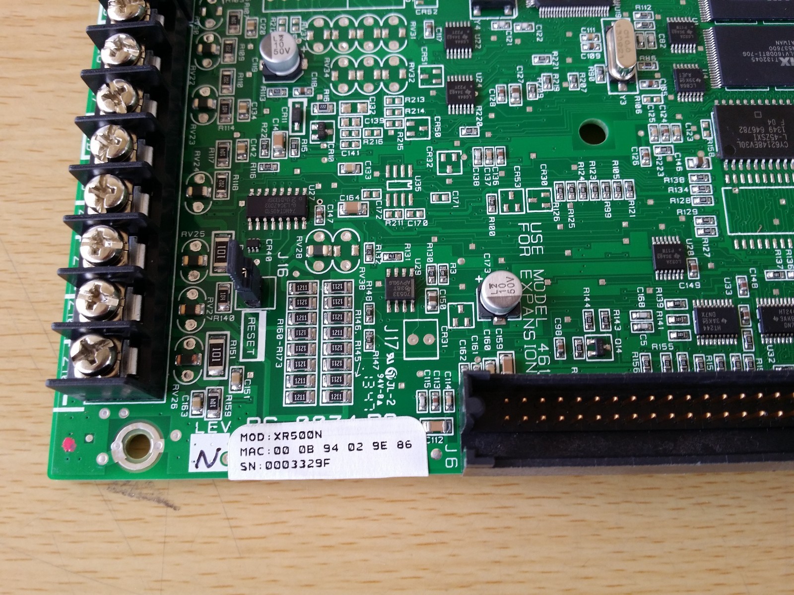 New DMP XR500NPCBZ / 208 Commercial Monitoring PCB
