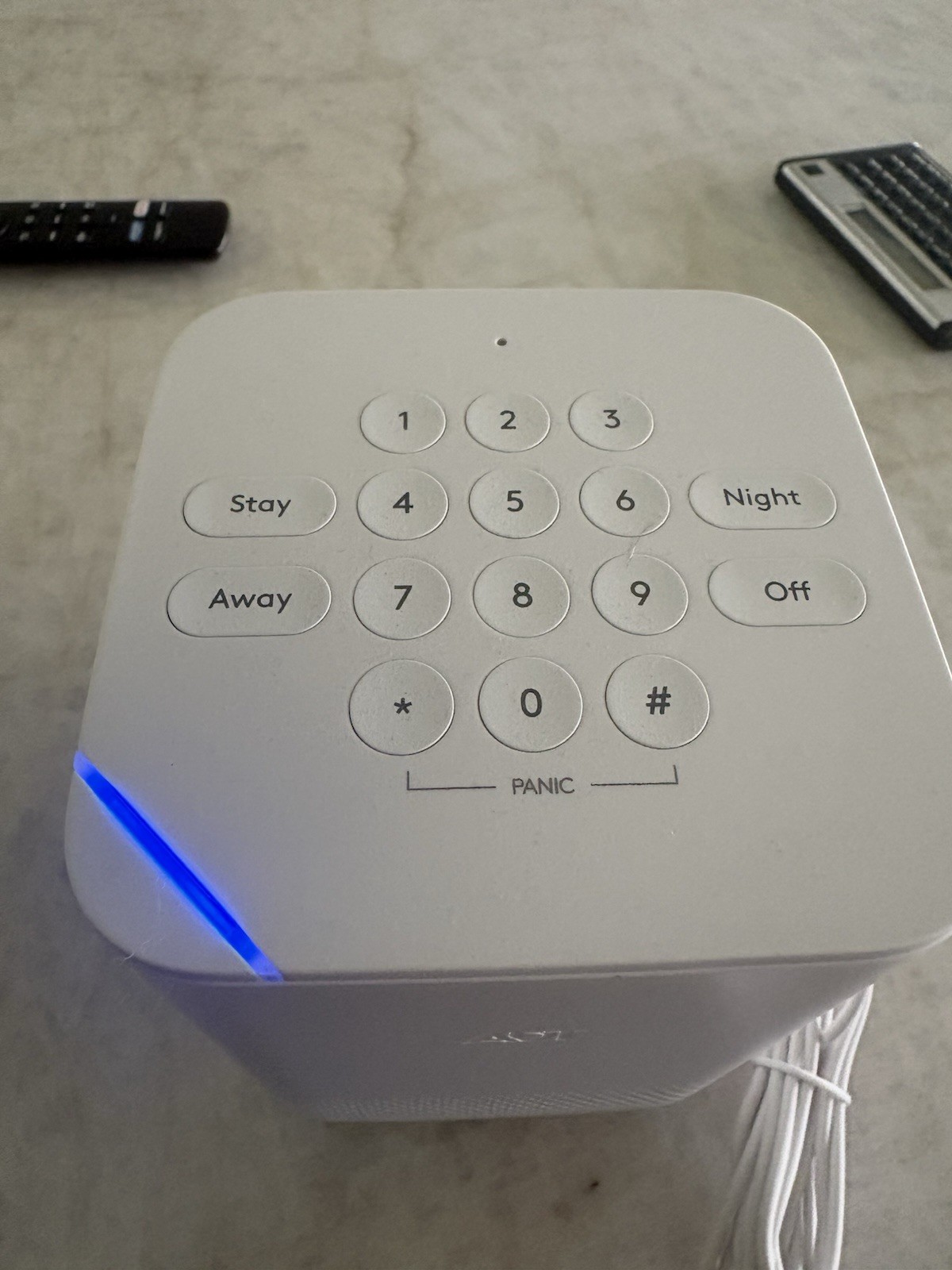 ADT Self Setup Smart Home Hub White (S40LR1-01) With Door and Smoke Sensors