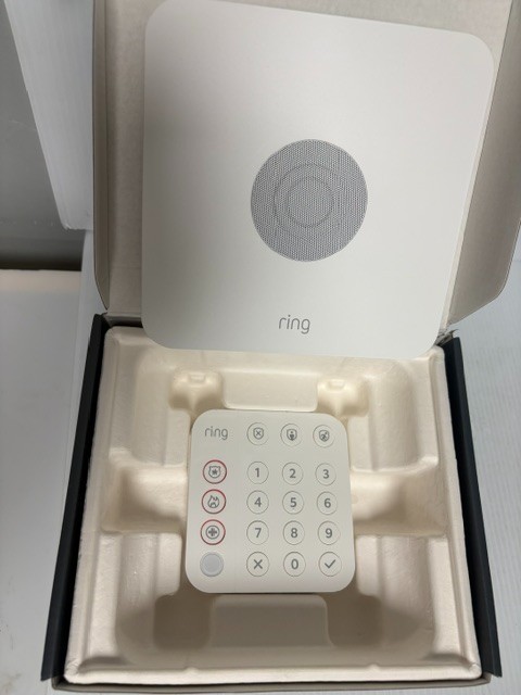 Ring Alarm 8-Piece Security Kit, 2nd Gen Home Security System w/Alexa NEW 4K18SZ
