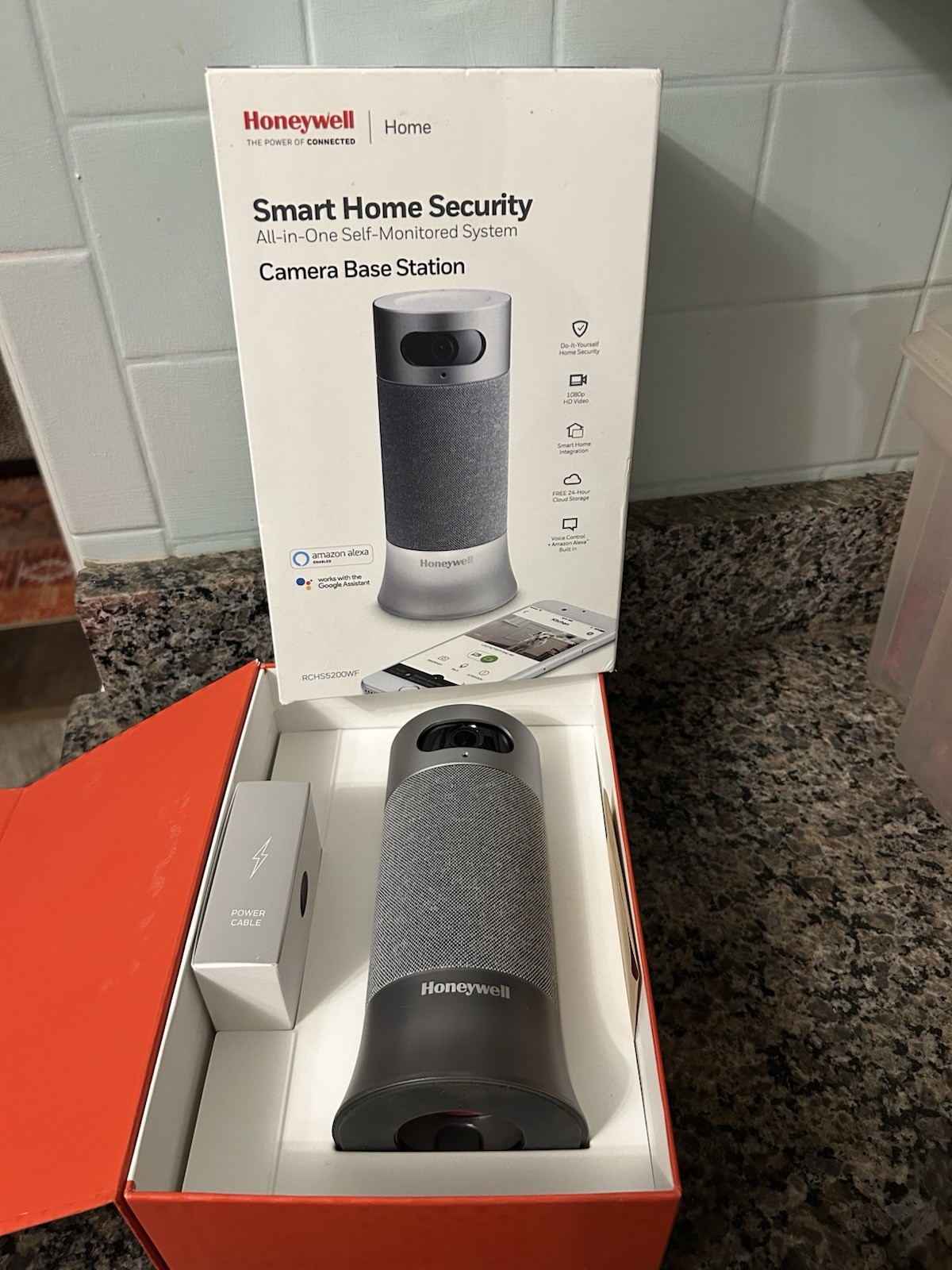 Honeywell Home RCHS5200WF Smart Home Security Camera Base Station
