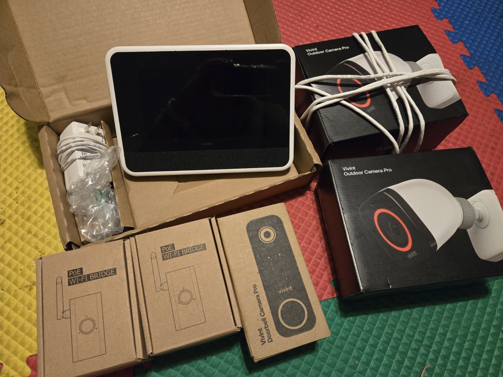 Vivint Home Security System Equipment