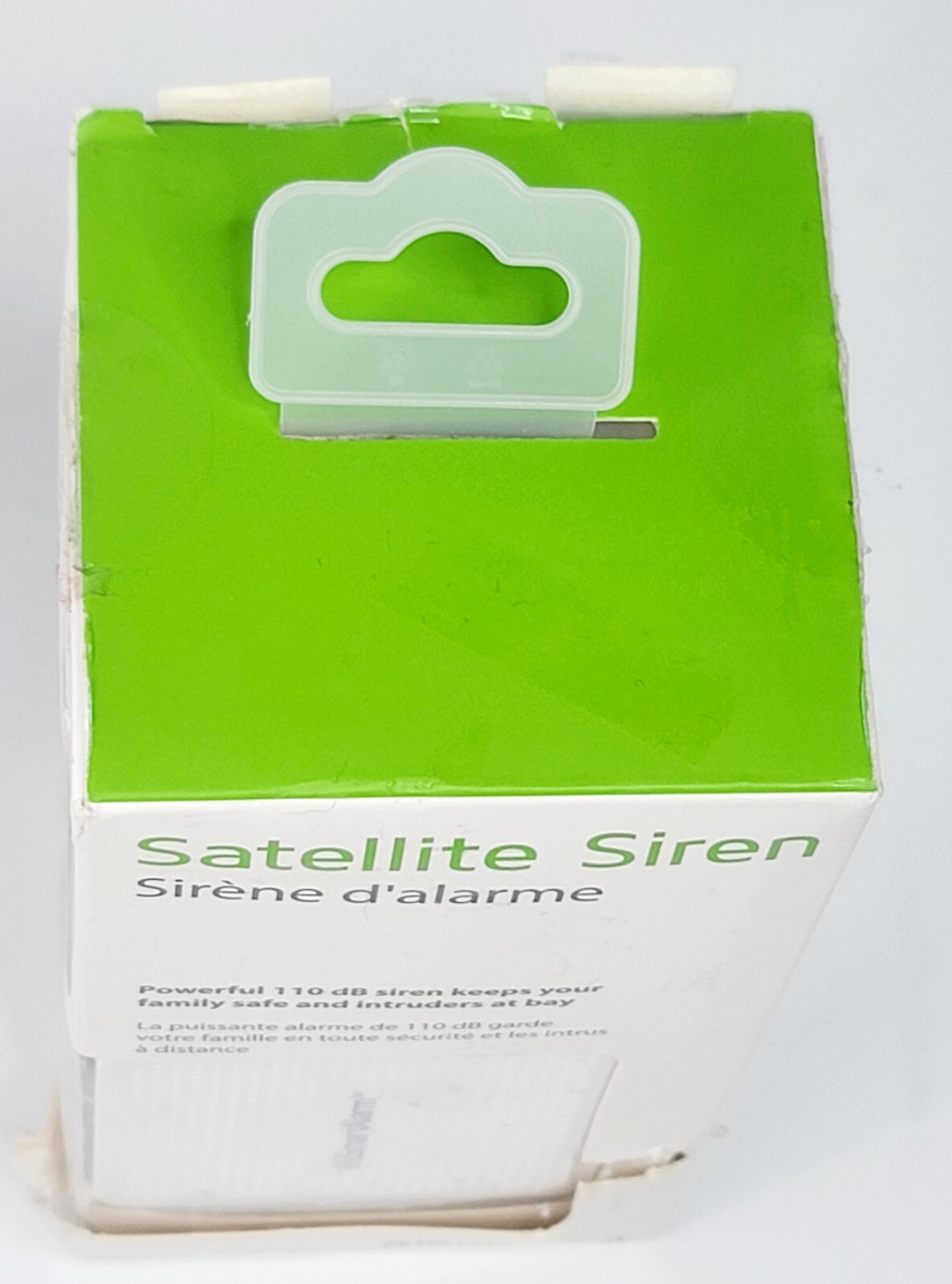 iSMART Alarm AS3 SATELLITE SIREN for iSartAlarm Home Security System 110dB WHITE