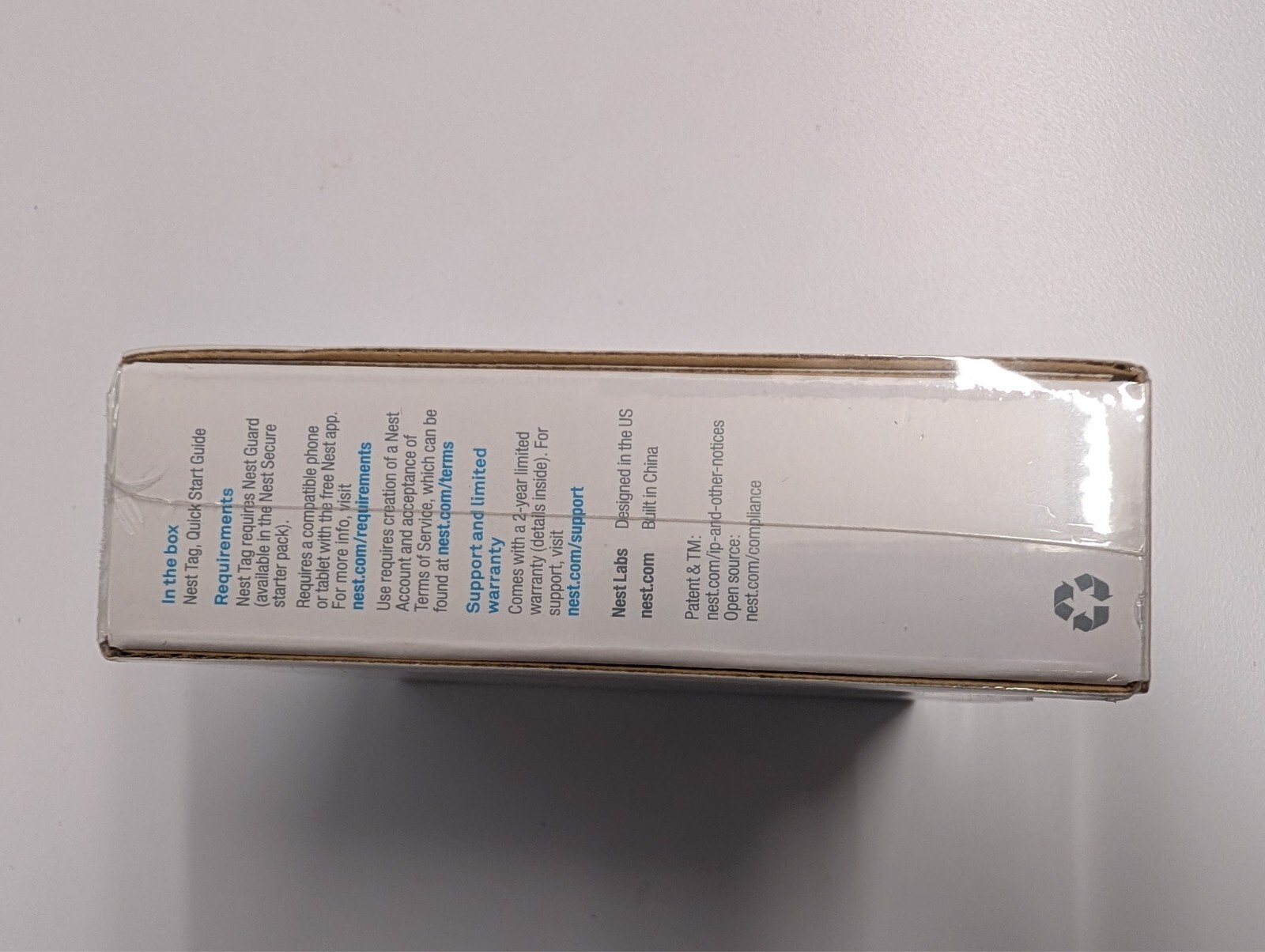 2-PC Google Nest Tag for Google Guard Security Systems H13000ES New!!! Sealed