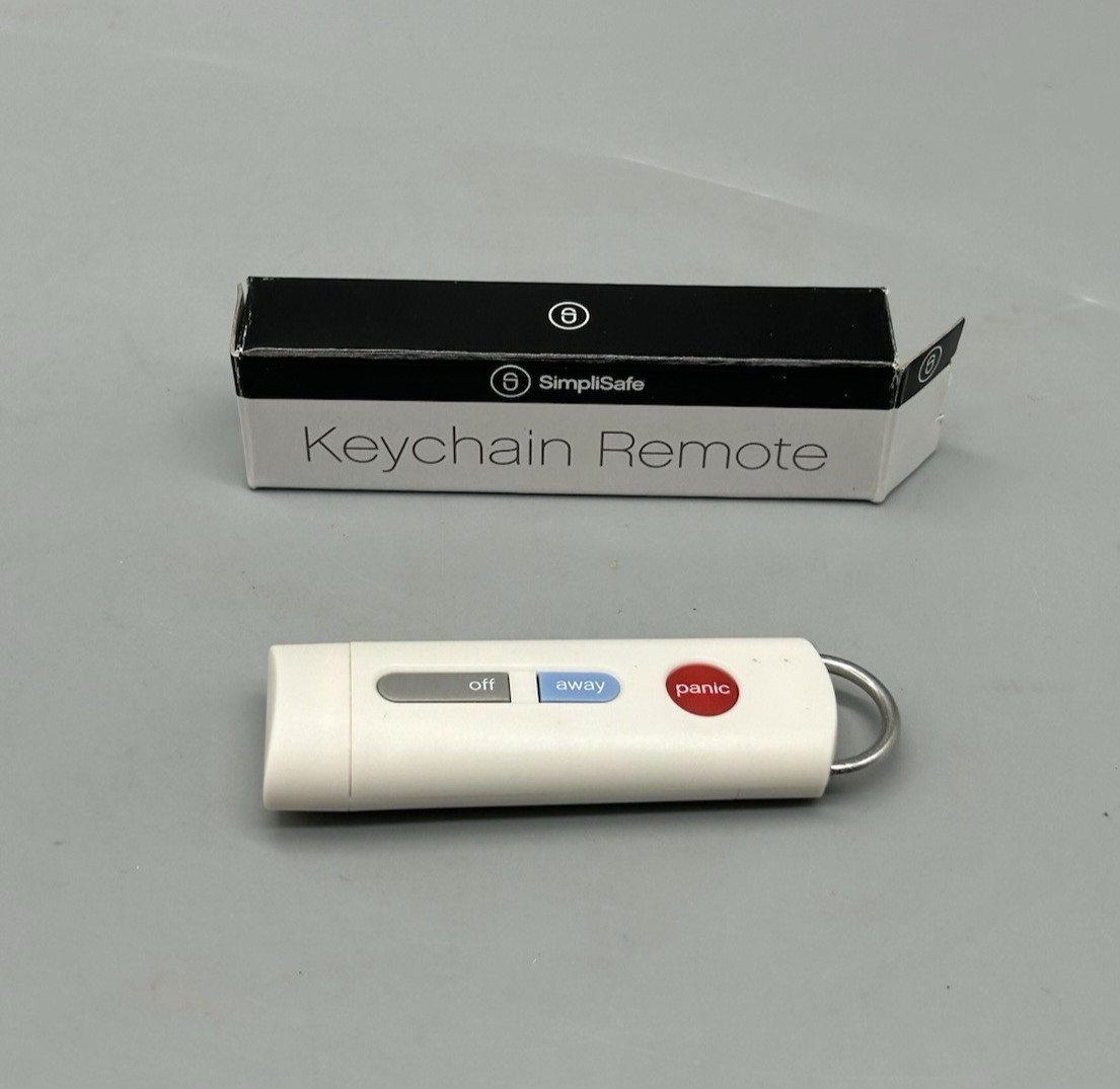 SimpliSafe Security System Keychain Remote Fob Gen 1 – Non-USB