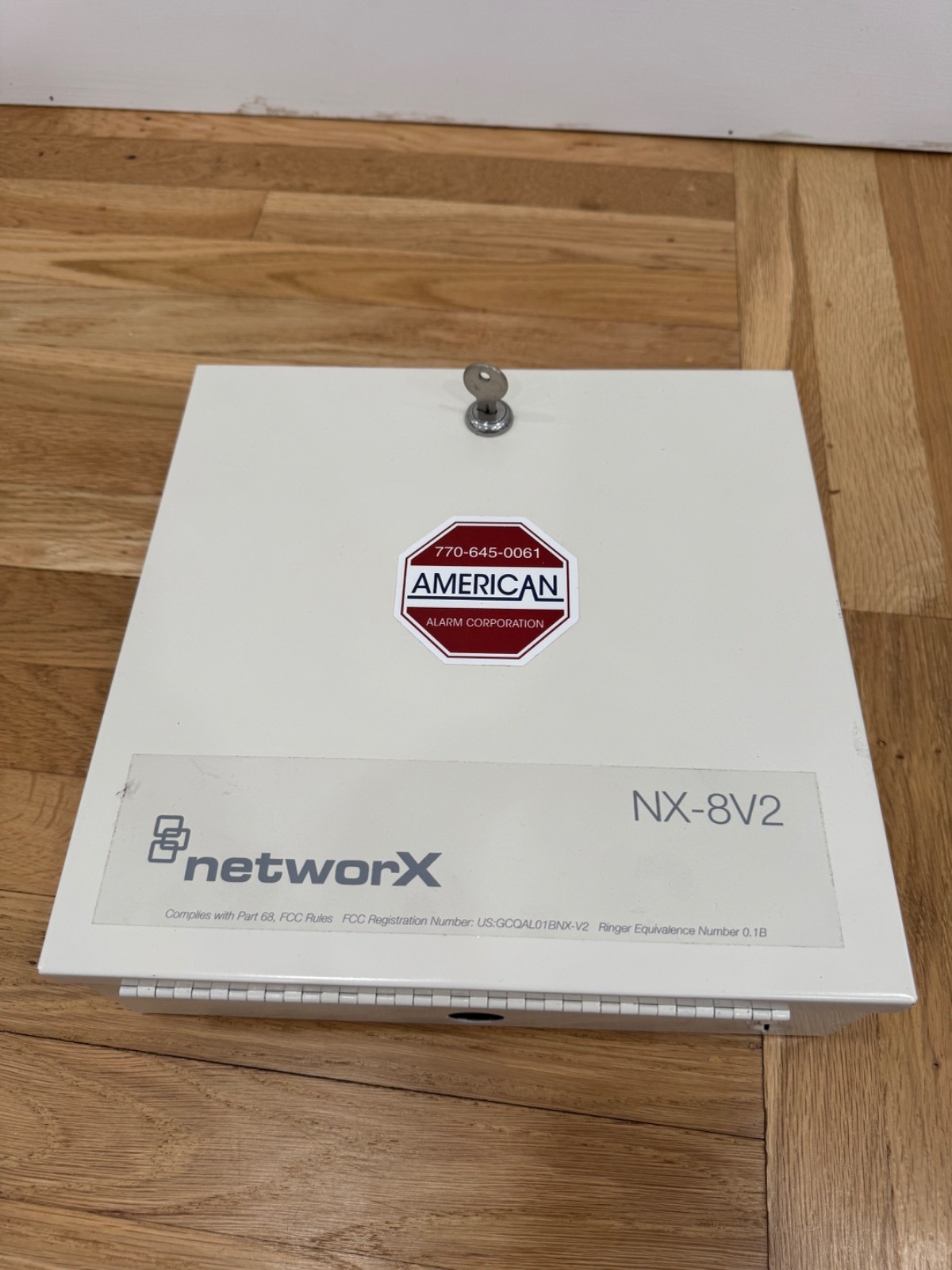 Interlogix GE Networx NX-8V2 Security Box and Key Only