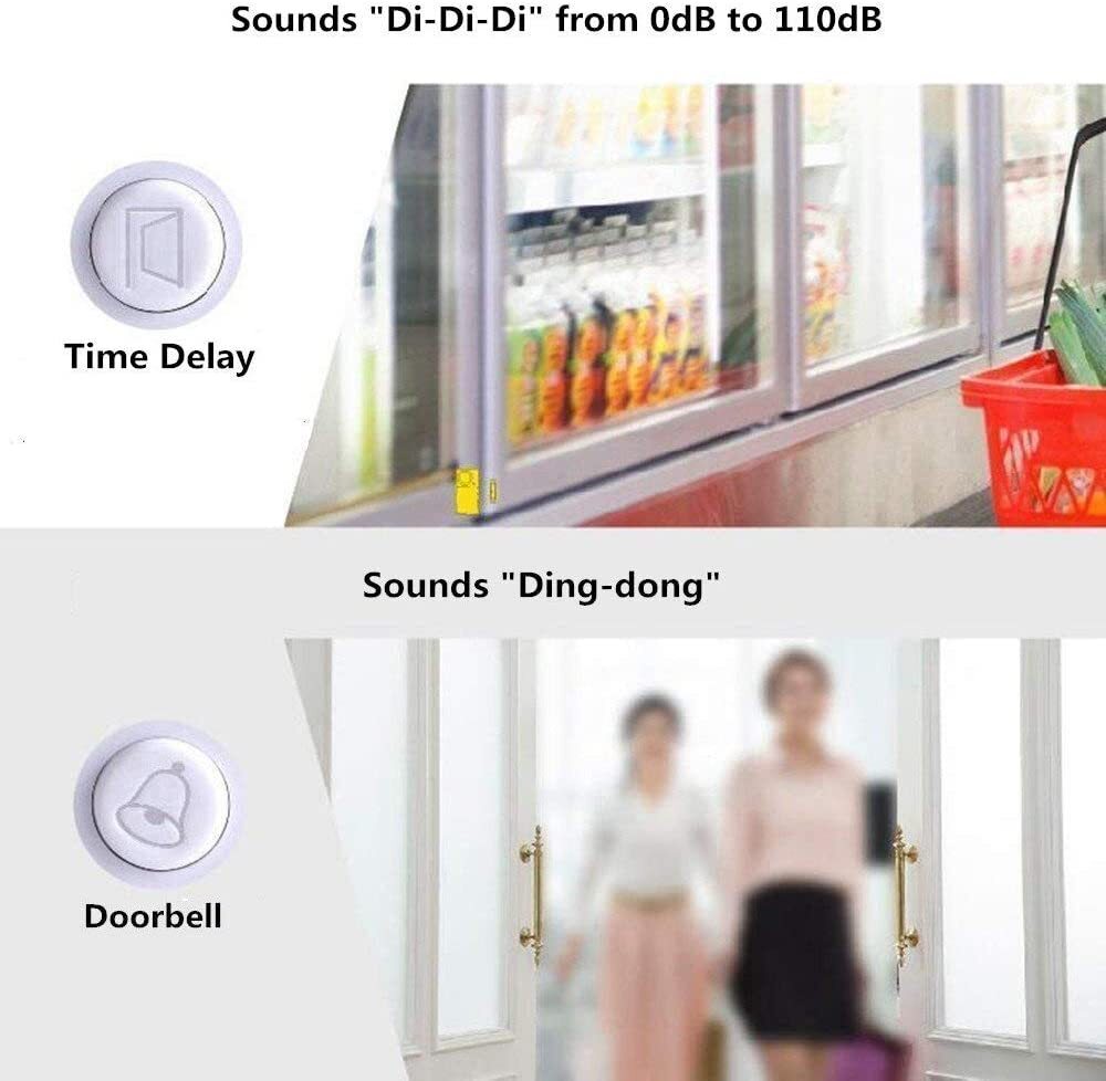 Wireless Door Window Burglar Alarm Magnetic Sensor Security Anti-Theft 10Pack US