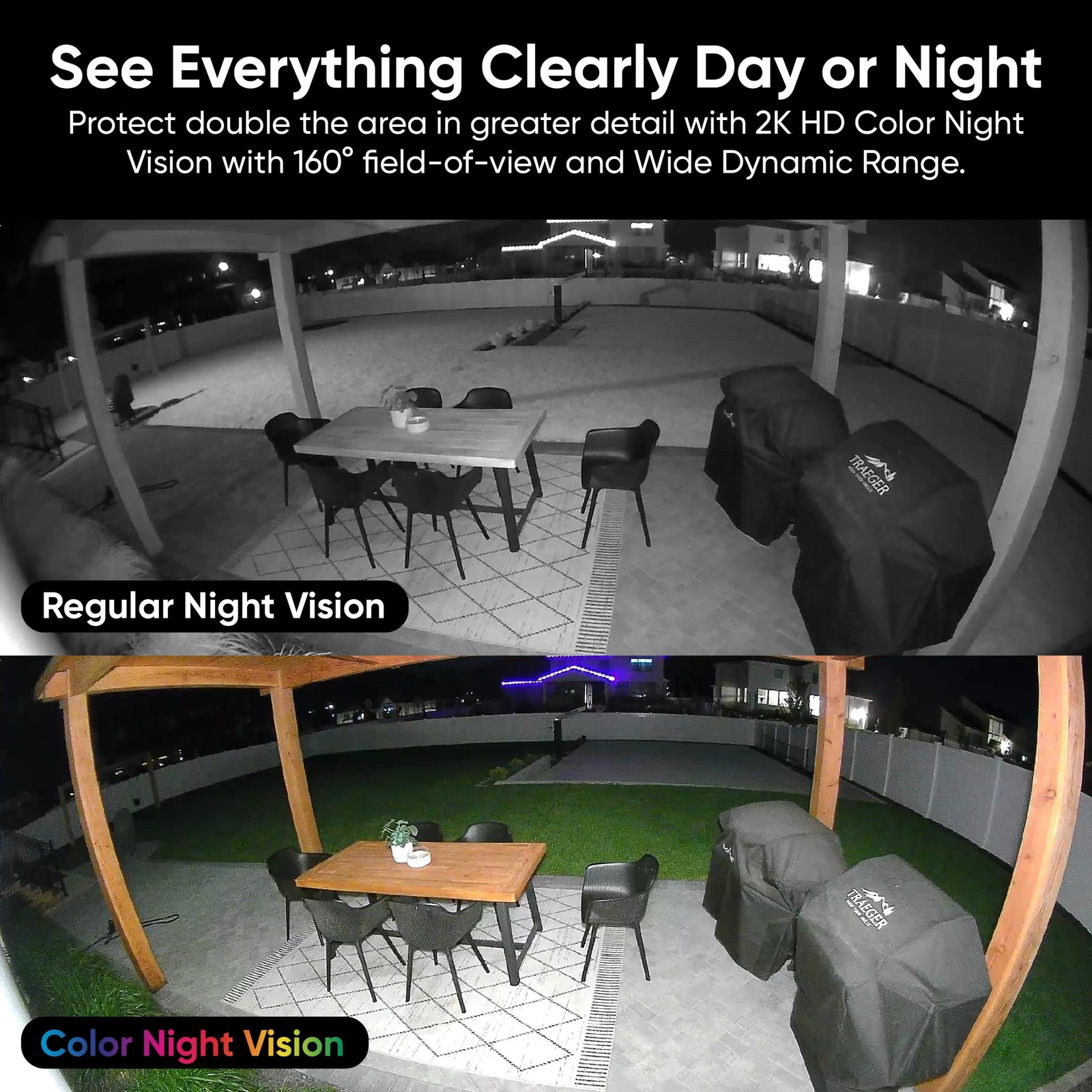 WYZE Bulb Cam Security Camera, 2K HD Outdoor 2.36*2.36*8.27 inches, White