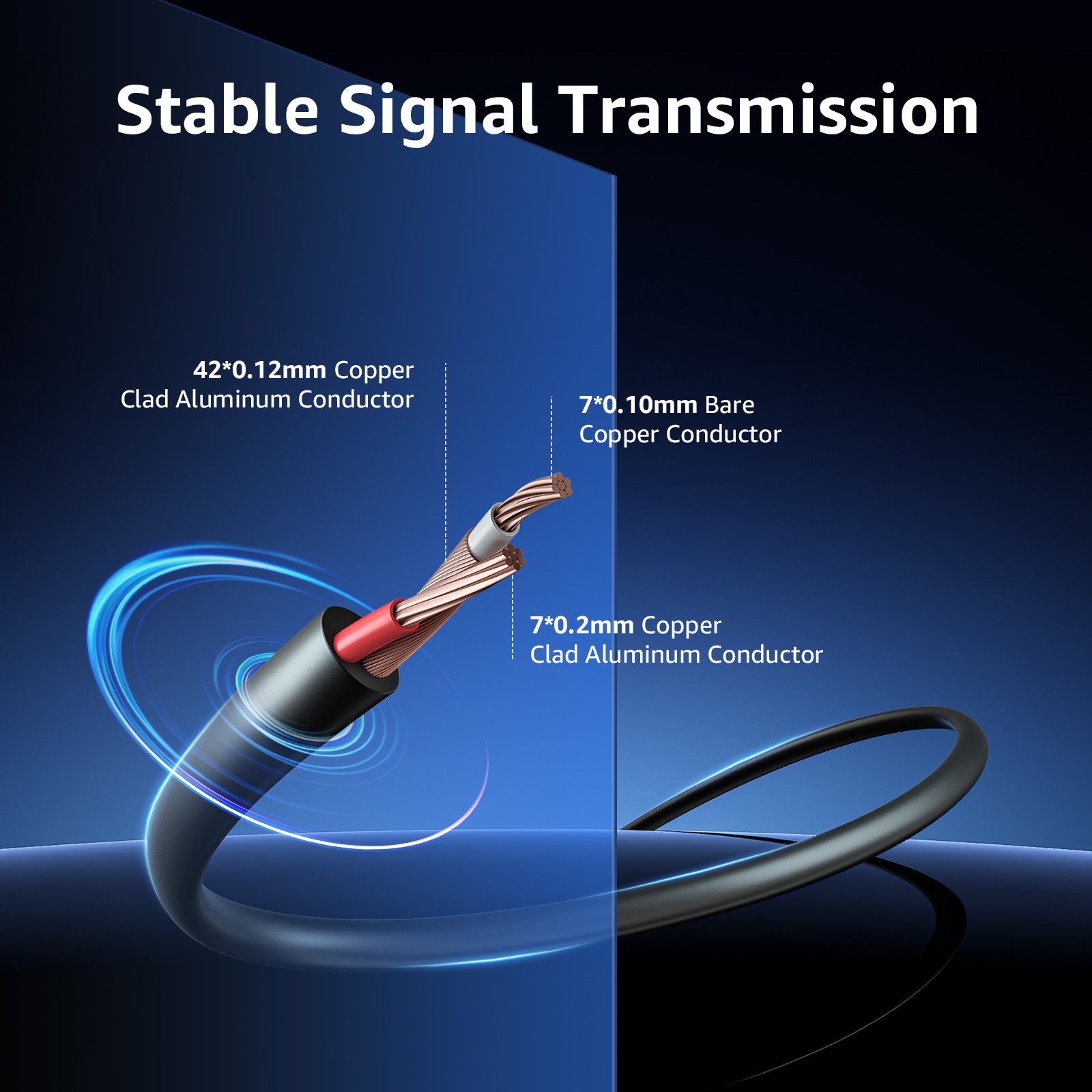 ANNKE 4x 30M 100ft BNC Video Power Cable Cord Extend Connector for Camera System