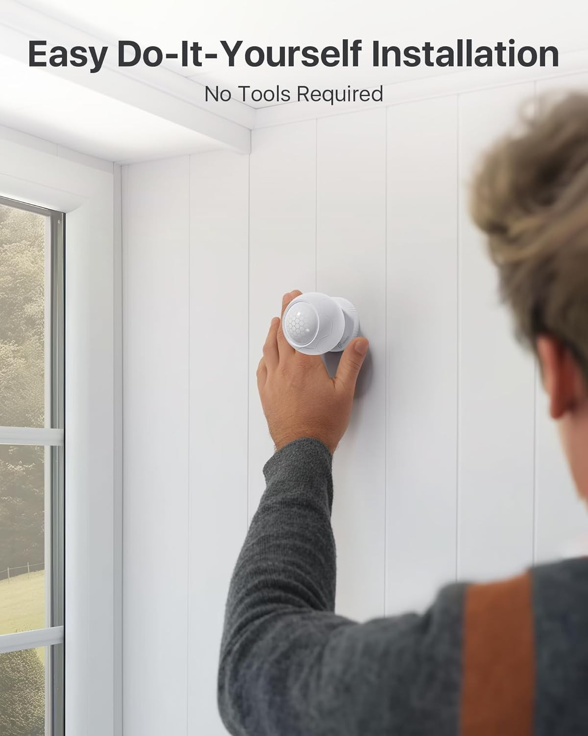 Wireless Home Security System 10 Pieces House Alarm for Apartment, 1 Zigbee Hub,