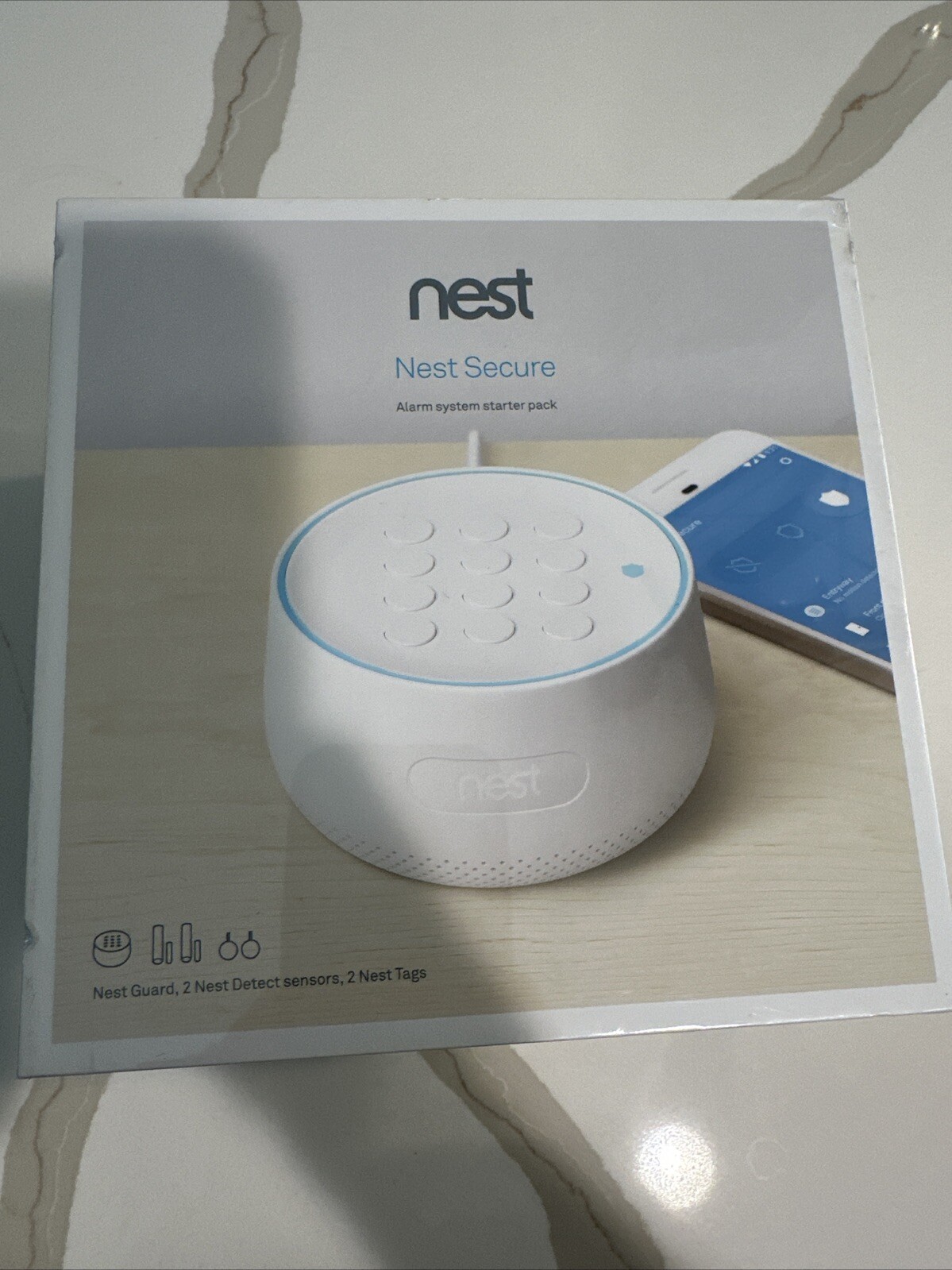 Google Nest Secure Alarm System Starter Pack (H1500ES) – New