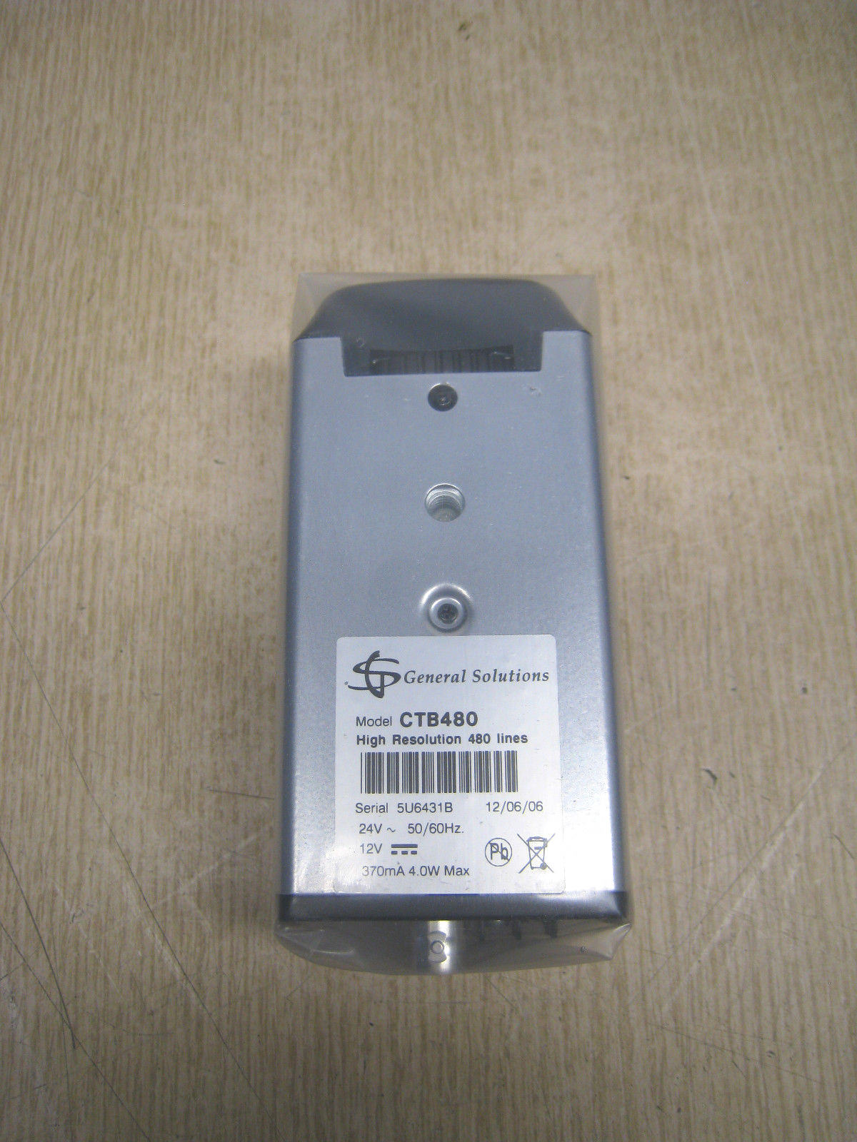 DIGIOP TRU-PIX CTB480 CAMERA 1/3″ CCD 480 LINES TVL COLOR DPS SURVEILLANCE