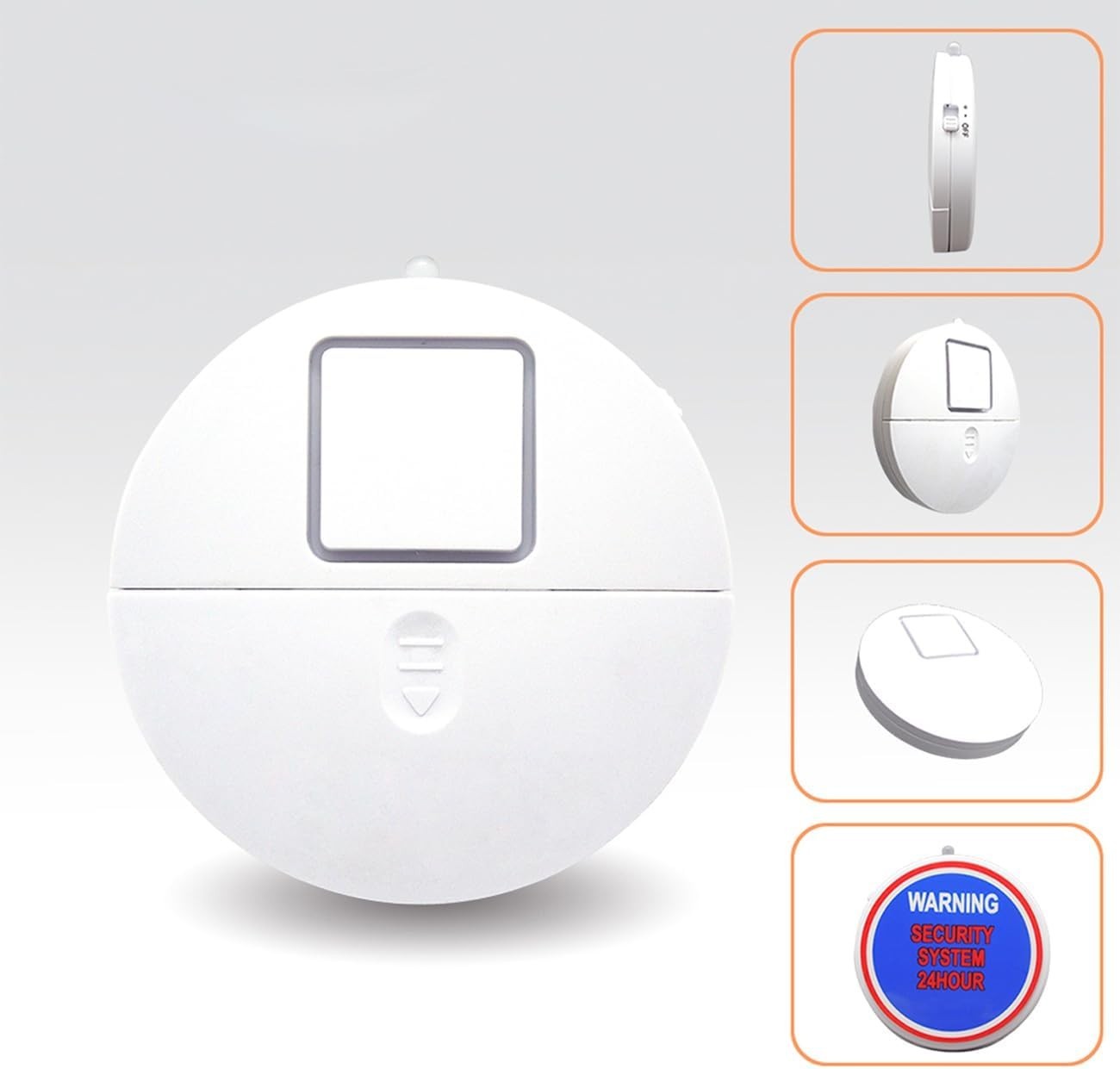 8-Pack Modern Window Alarm with Loud 120dB Alert and Adjustable Sensitivity