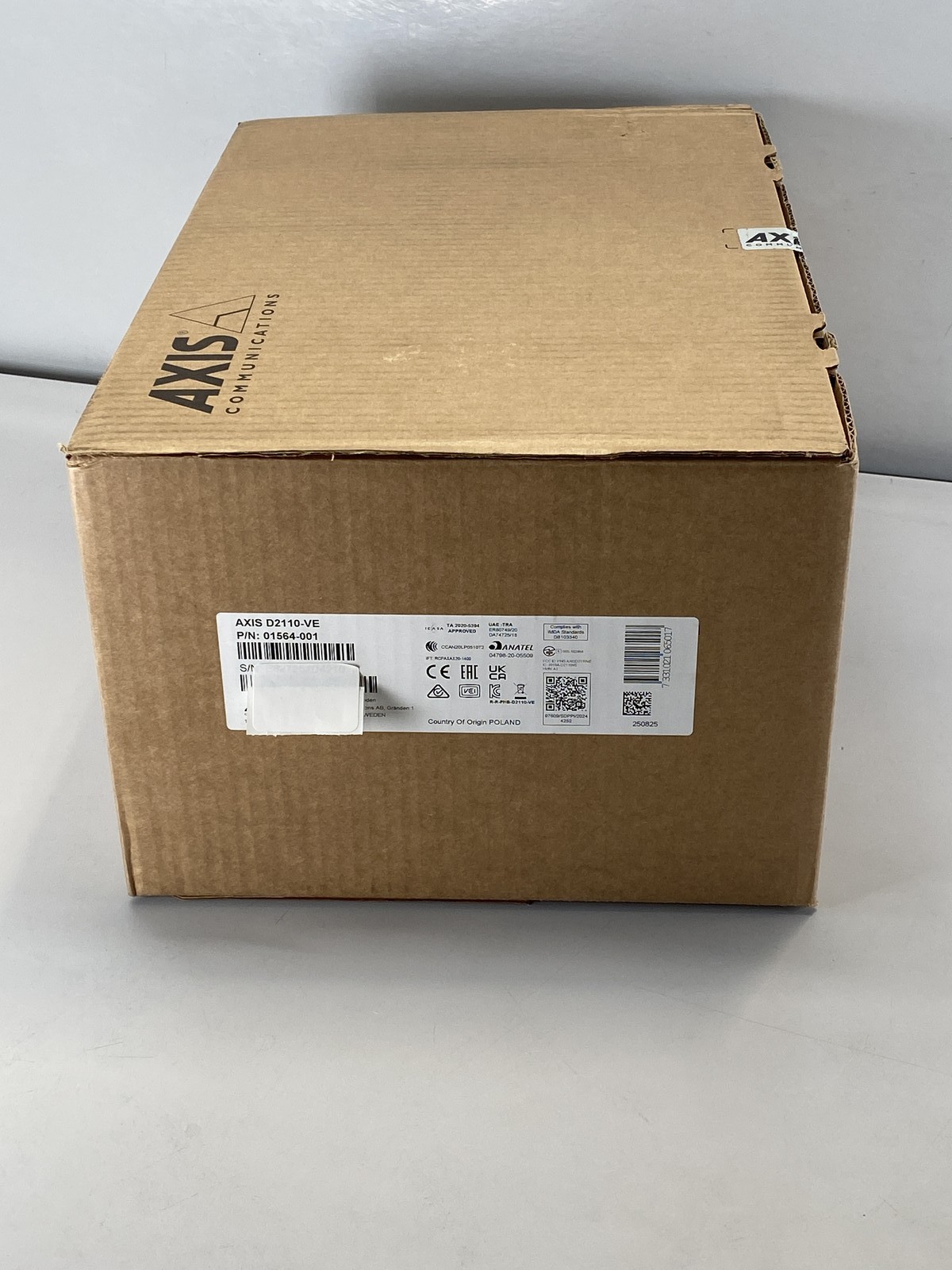 Axis D2110-VE Security Radar – Motion Sensor – White