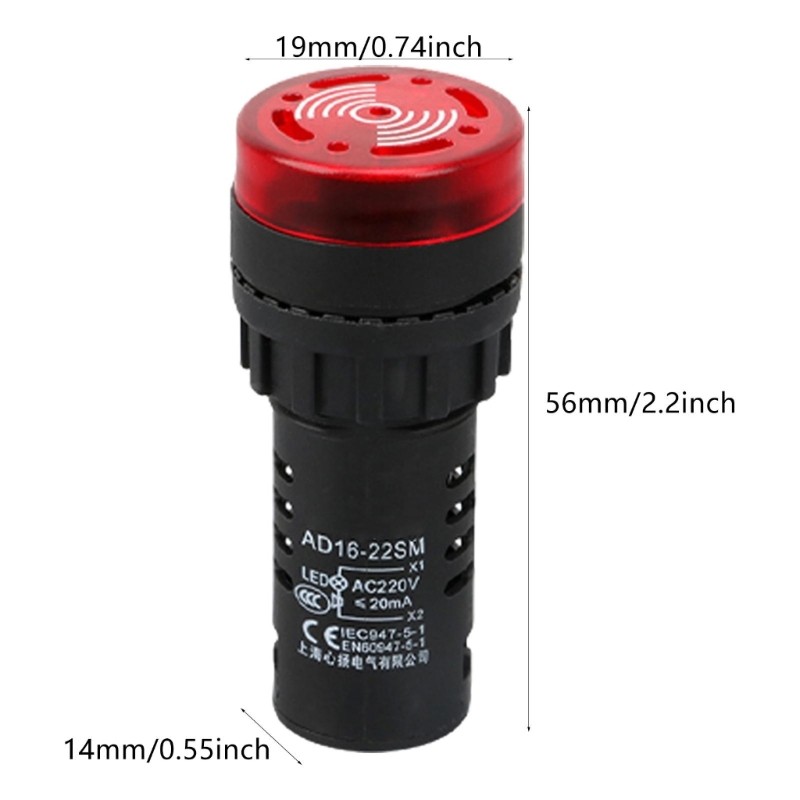 Stylish Multiple Power Alarm Multifunction Power Source Alarm for Factories &