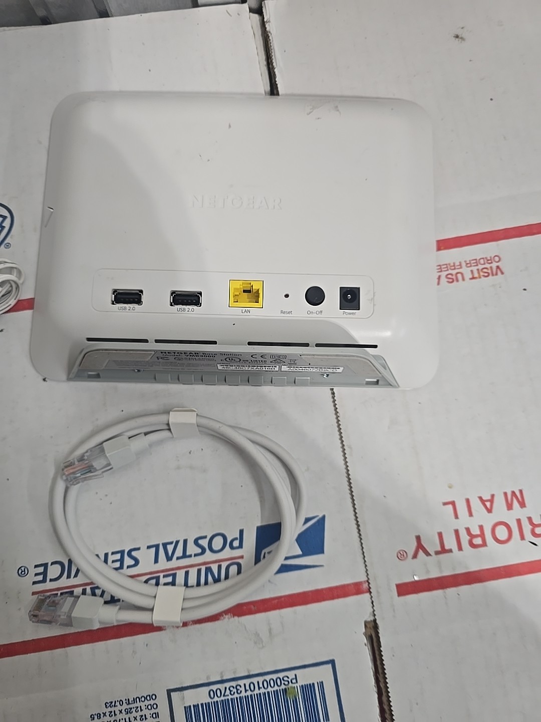 NETGEAR VMB3000 Arlo Base Station with Power Adapter power tested