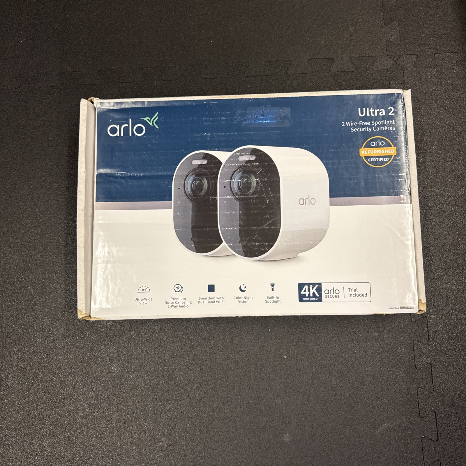 Arlo Ultra 2 4K HDR Wireless 2-Camera Security Kit w/ Base Station