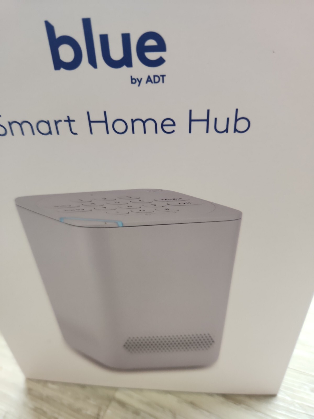 12 Pcs. Blue By ADT Smart Home Full Security System With Outdoor Camera-OPEN BOX