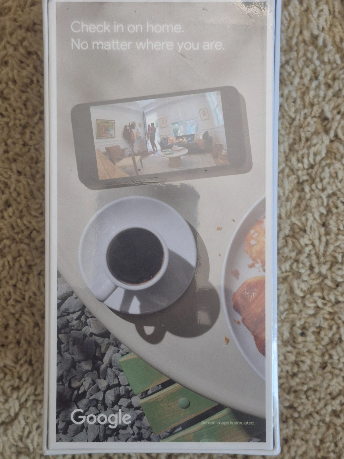 Google Nest Cam Indoor (Wired, 2nd Gen) Security Camera 1080p HDR Snow New