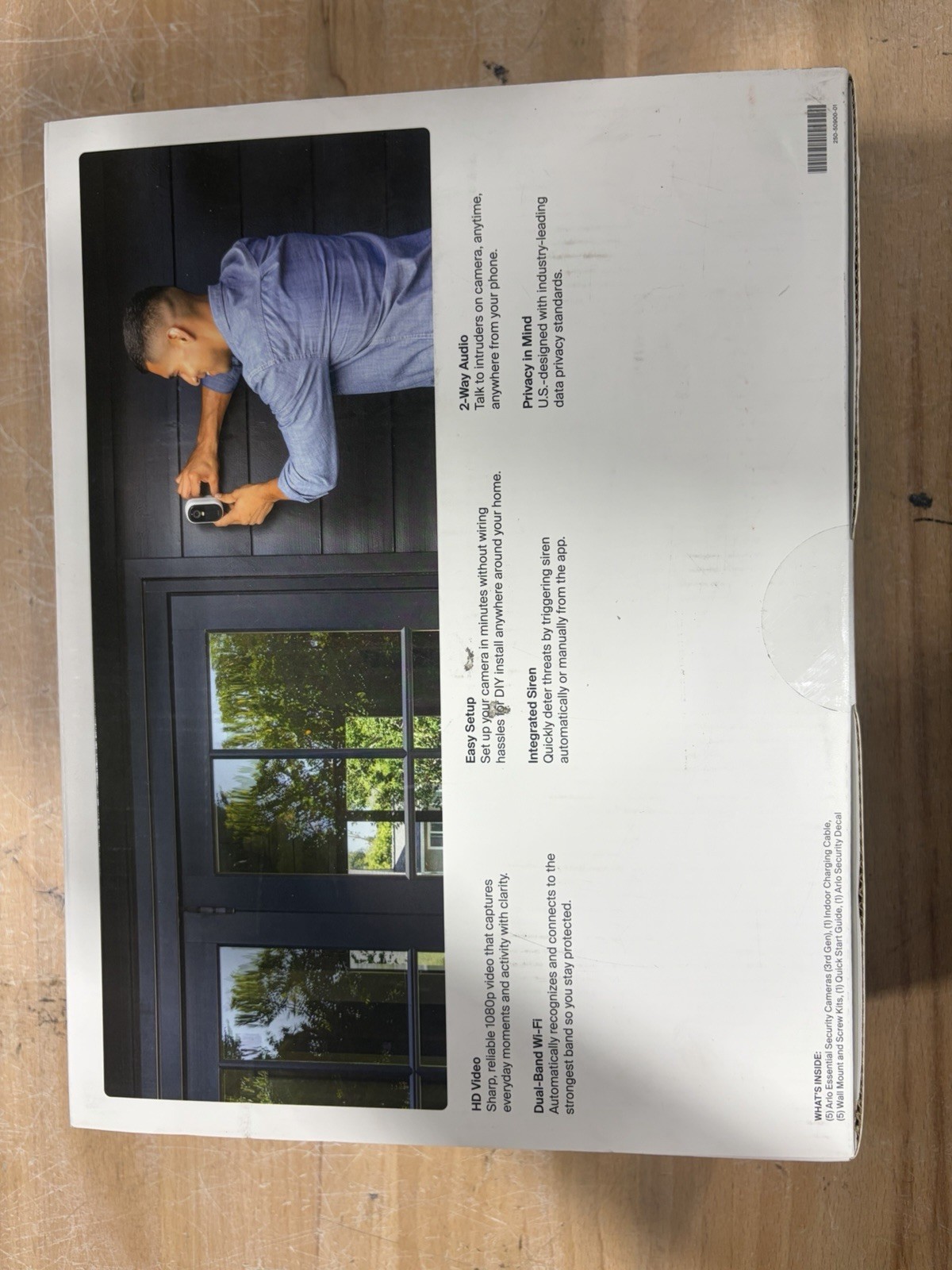 ARLO 3rd Gen 5 Pack Security System,Advanced Video & Audio Detection