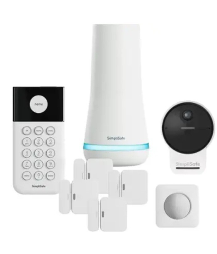 Simply Safe Home Security System w Outdoor Camera NEW