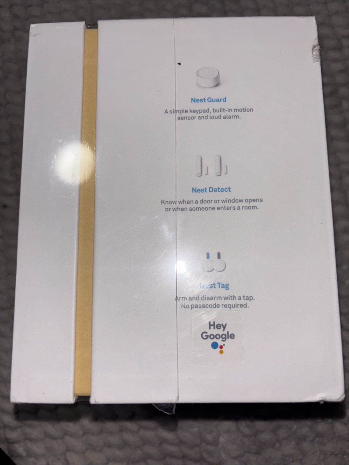 NEW Google Nest Secure Alarm System Starter Pack – Discontinued Model – Sealed